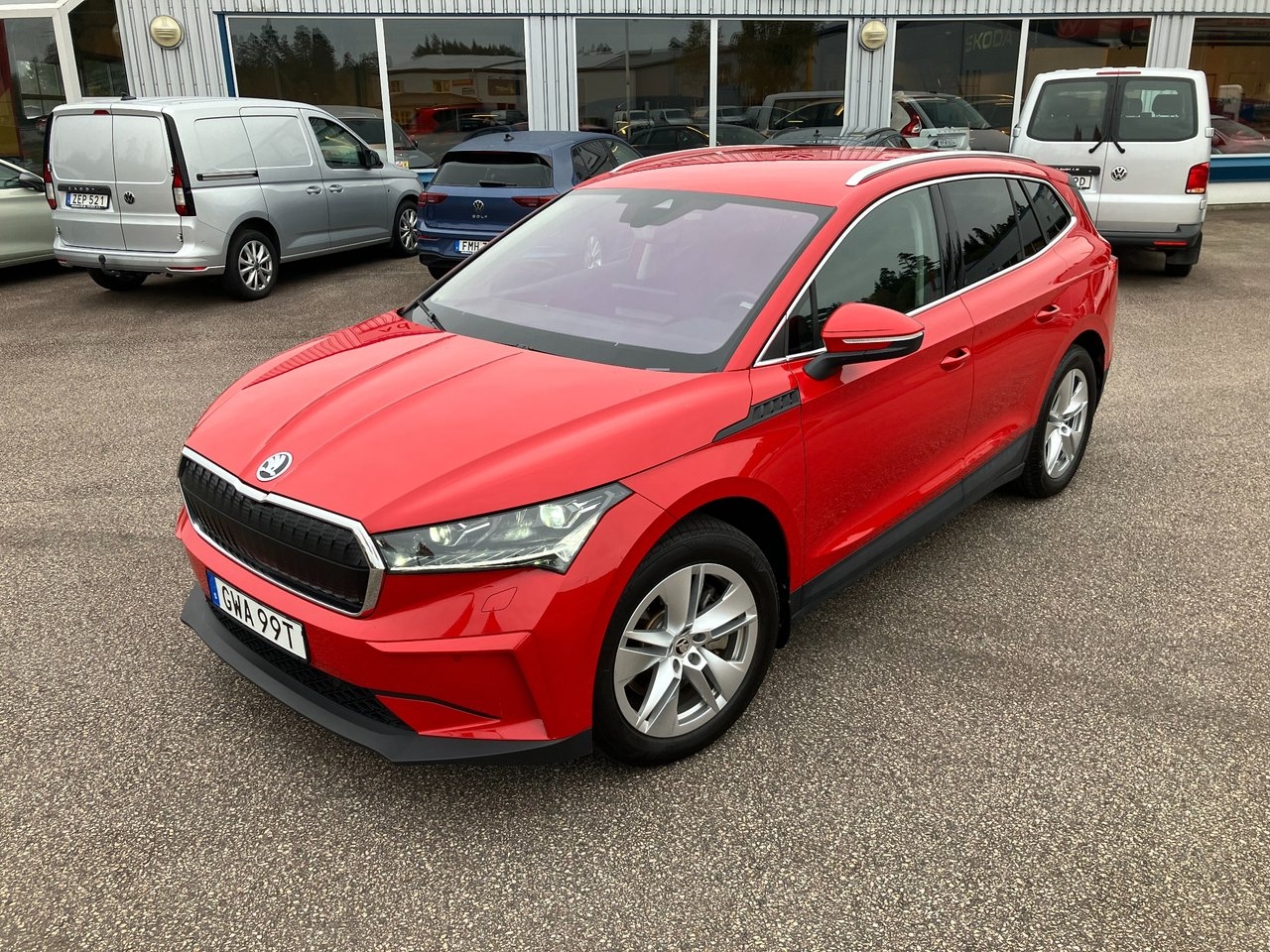 Skoda Enyaq 85x 4x4 286hk Solid Ed 2024, bild 3/10