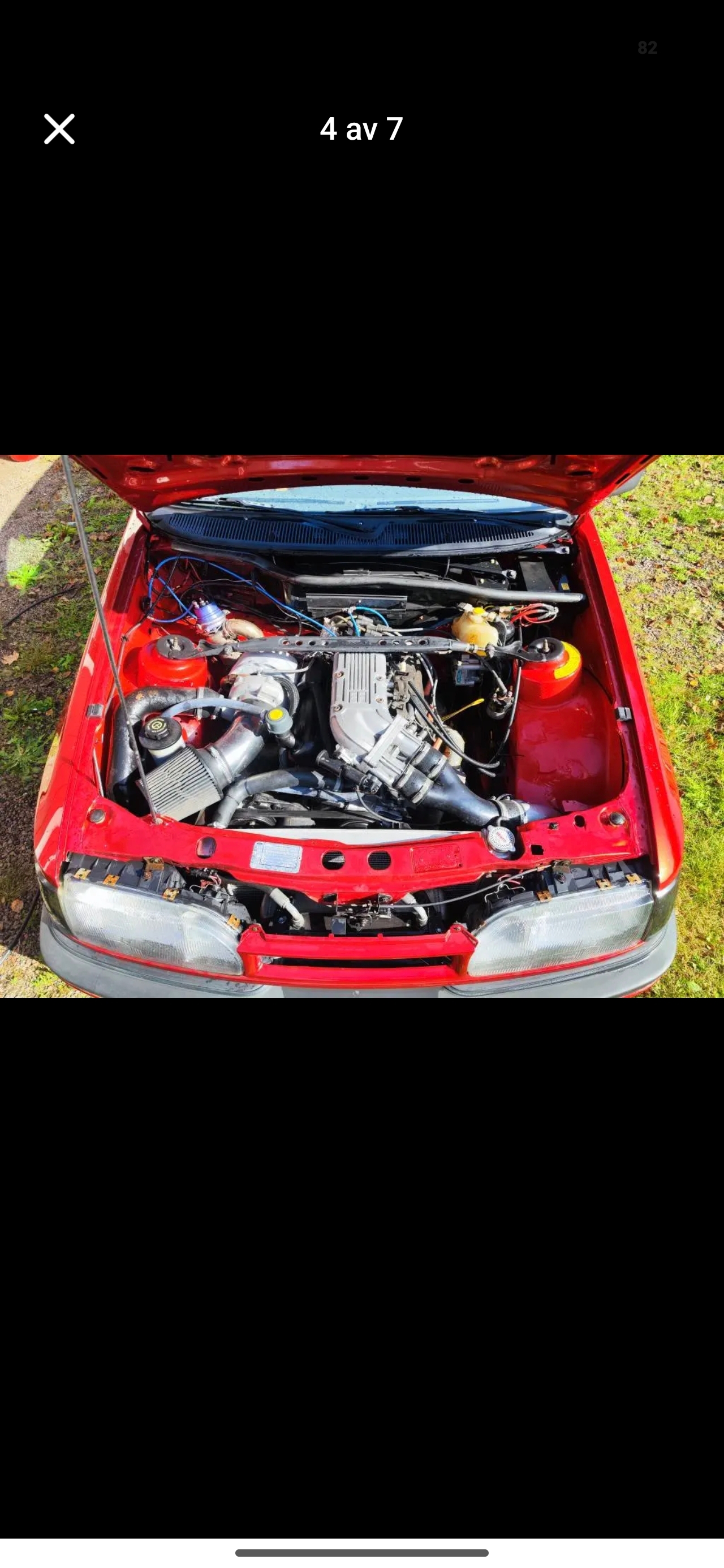 Ford Sierra Sedan 2.9 V6 Manuell Turbo 1989, bild 5/7