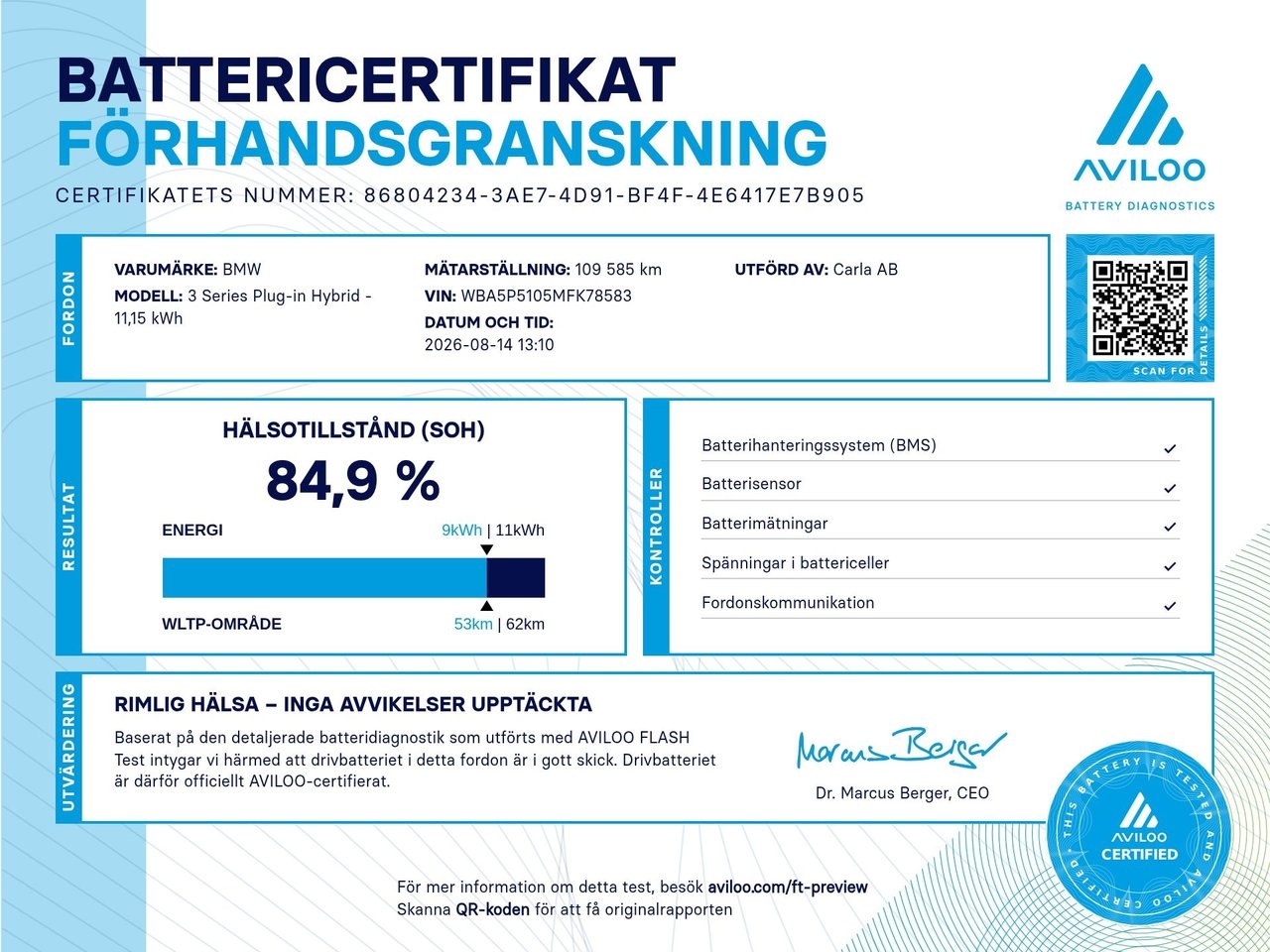 BMW 330 e Sedan Sportline HiFi AdapFarth 2021, photo 3/10
