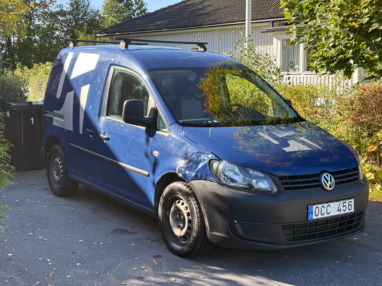 Volkswagen Caddy Skåpbil 1.6 TDI Manuell 2014, kuva 3/9