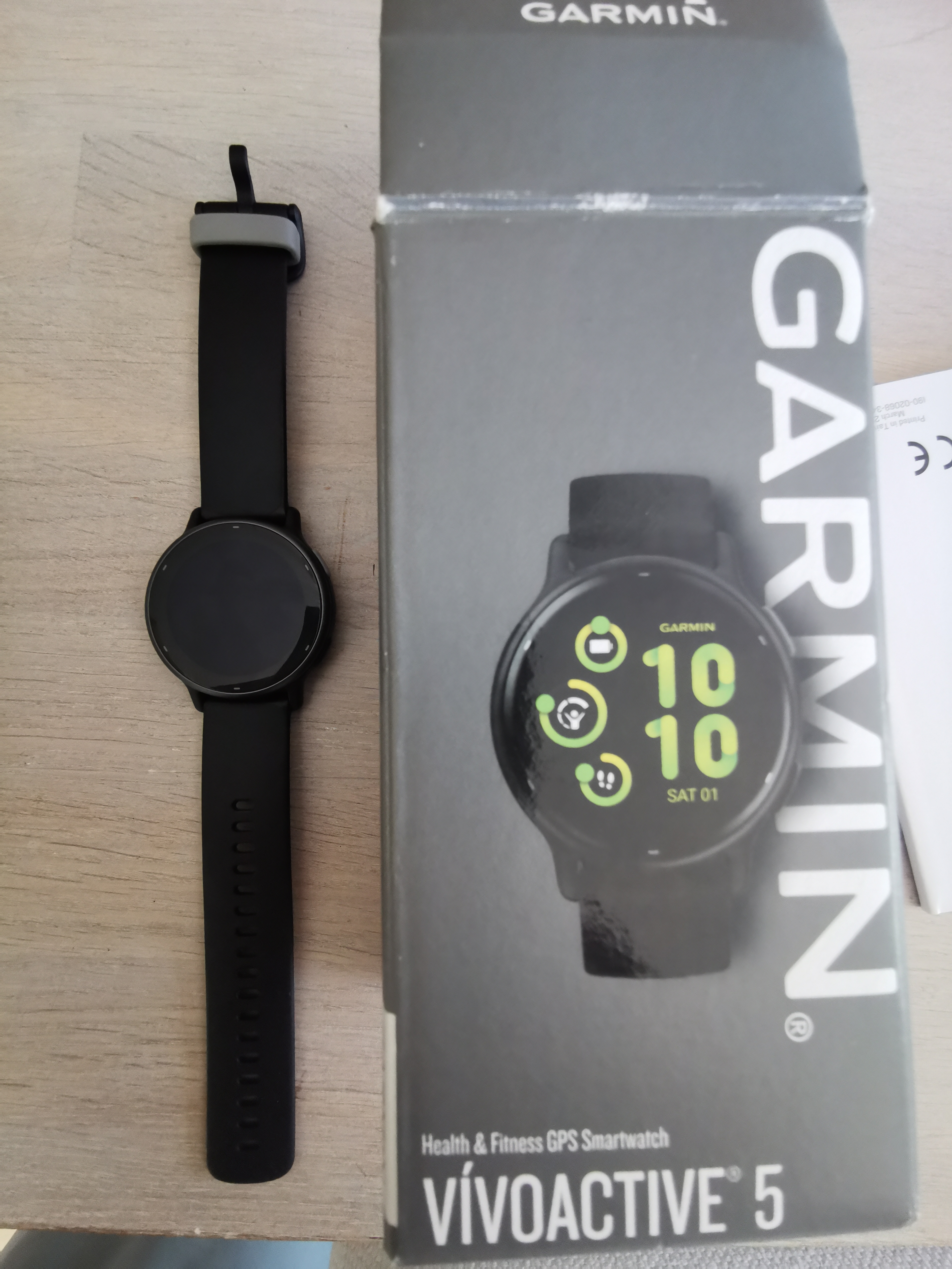 Garmin smartklocka svart