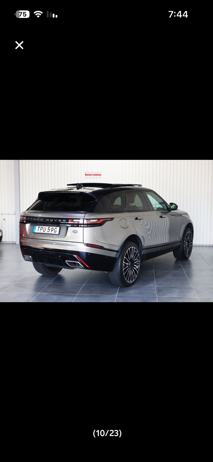 Land Rover Range Rover Velar 2018, photo 4/10