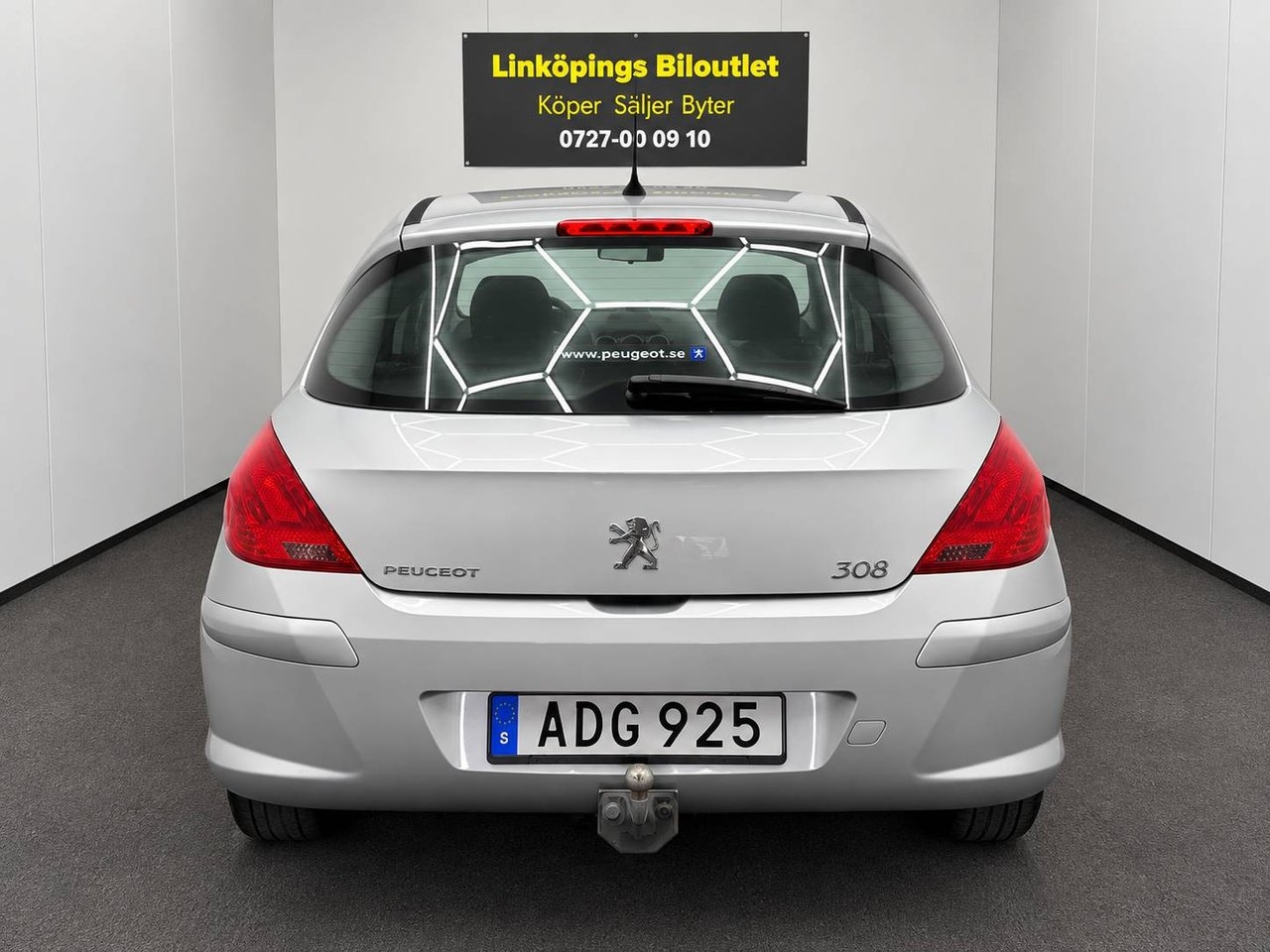 Peugeot 308 5-dörrar 1.6 VTi Euro 5 2009, bild 7/10