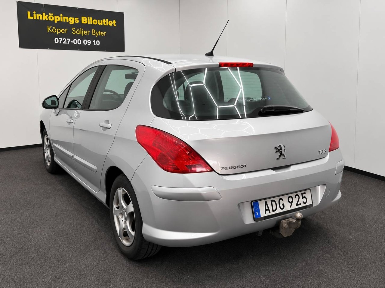 Peugeot 308 5-dörrar 1.6 VTi Euro 5 2009, bild 6/10