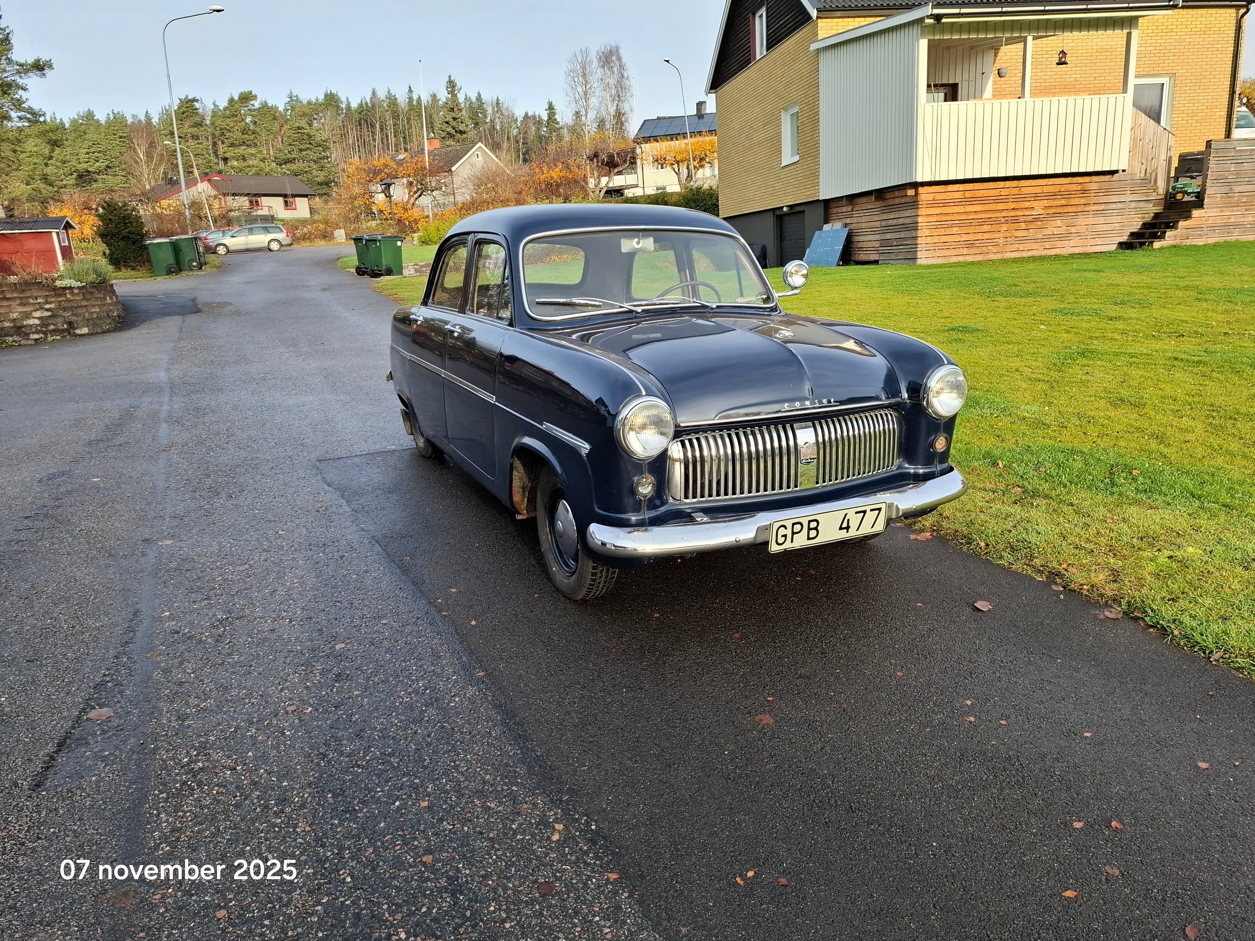 Ford Consul 1.5 Manuell 1954, bild 7/9