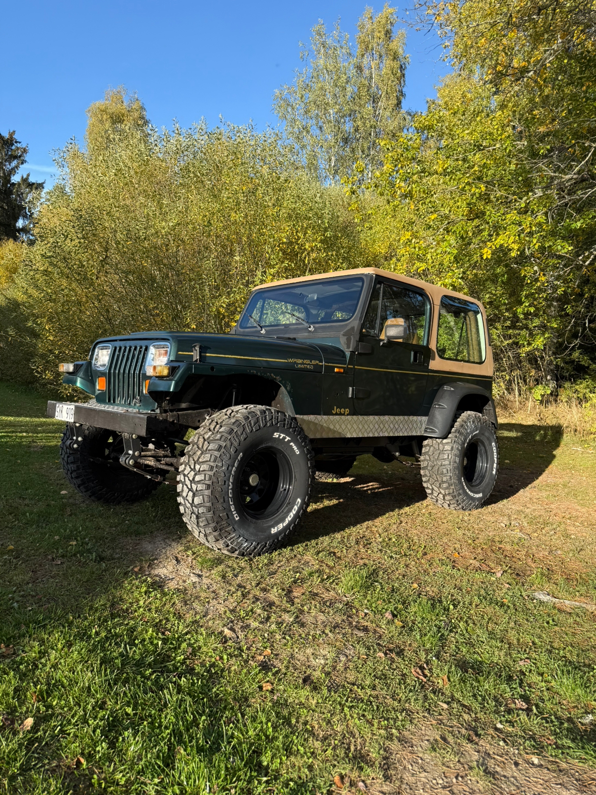 Jeep Wrangler 4.0 4WD Manuell 1992, bild 3/4