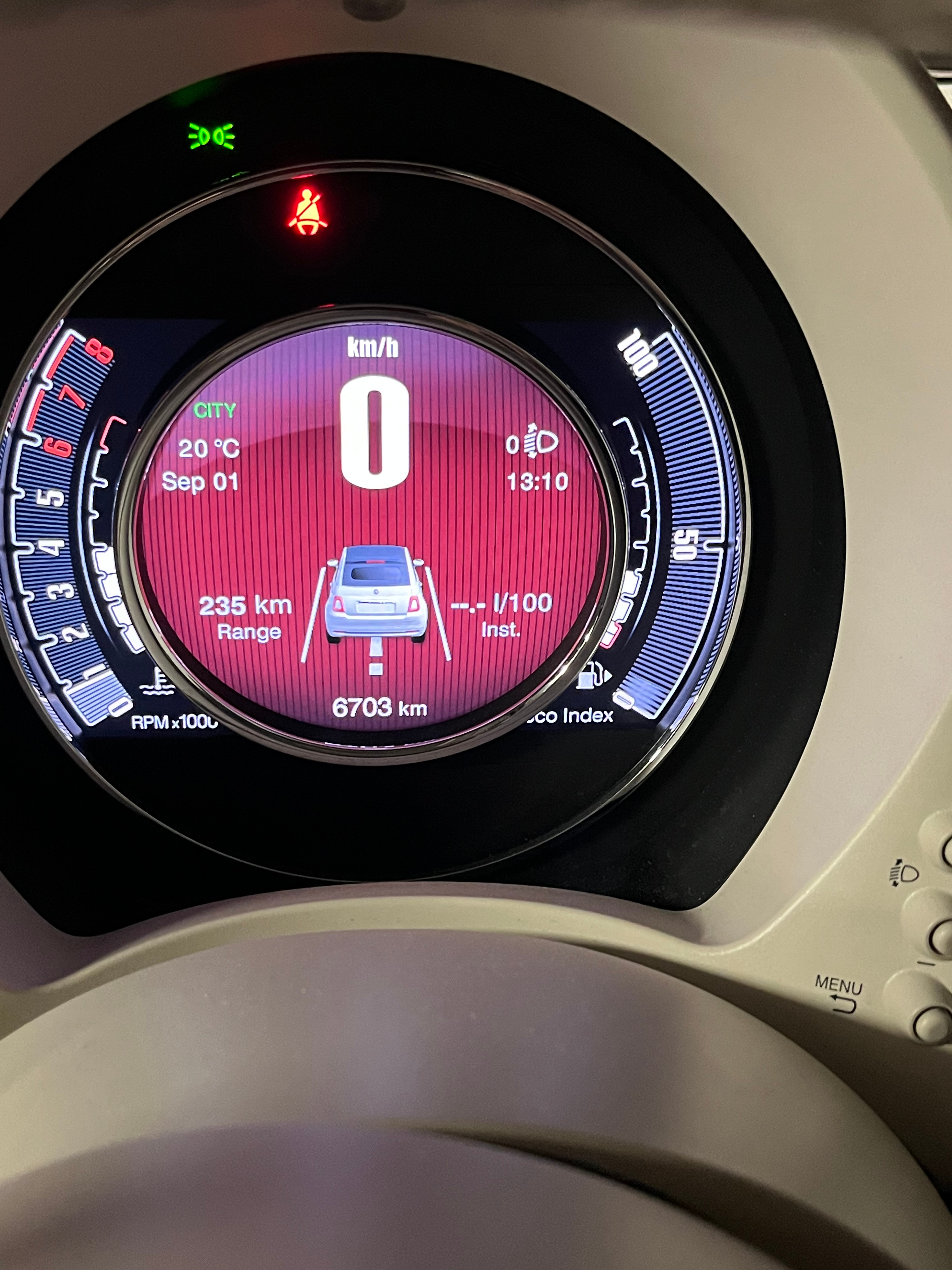 Fiat 500 Hybrid Manuell 2021, bild 3/5