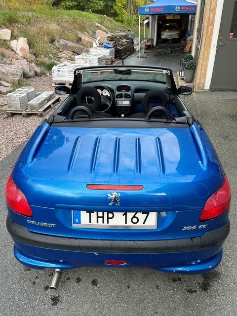 Peugeot 206 CC 1.6 Manuell 2002, photo 4/10