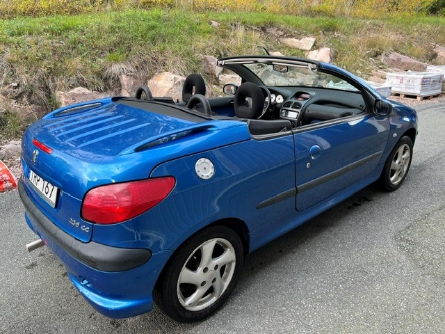 Peugeot 206 CC 1.6 Manuell 2002, photo 7/10