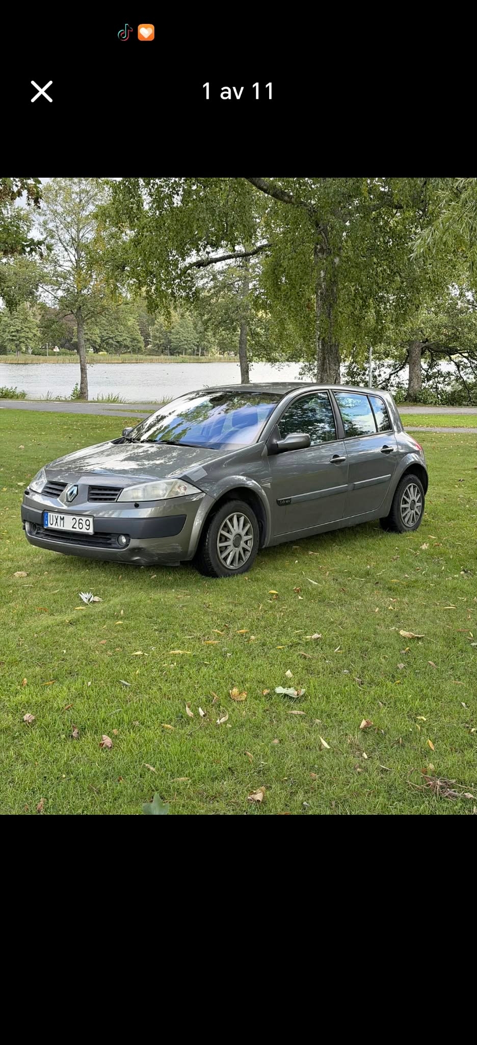 Renault Megane II 5-dörrar 1.6 Manuell 2004, bild 3/4