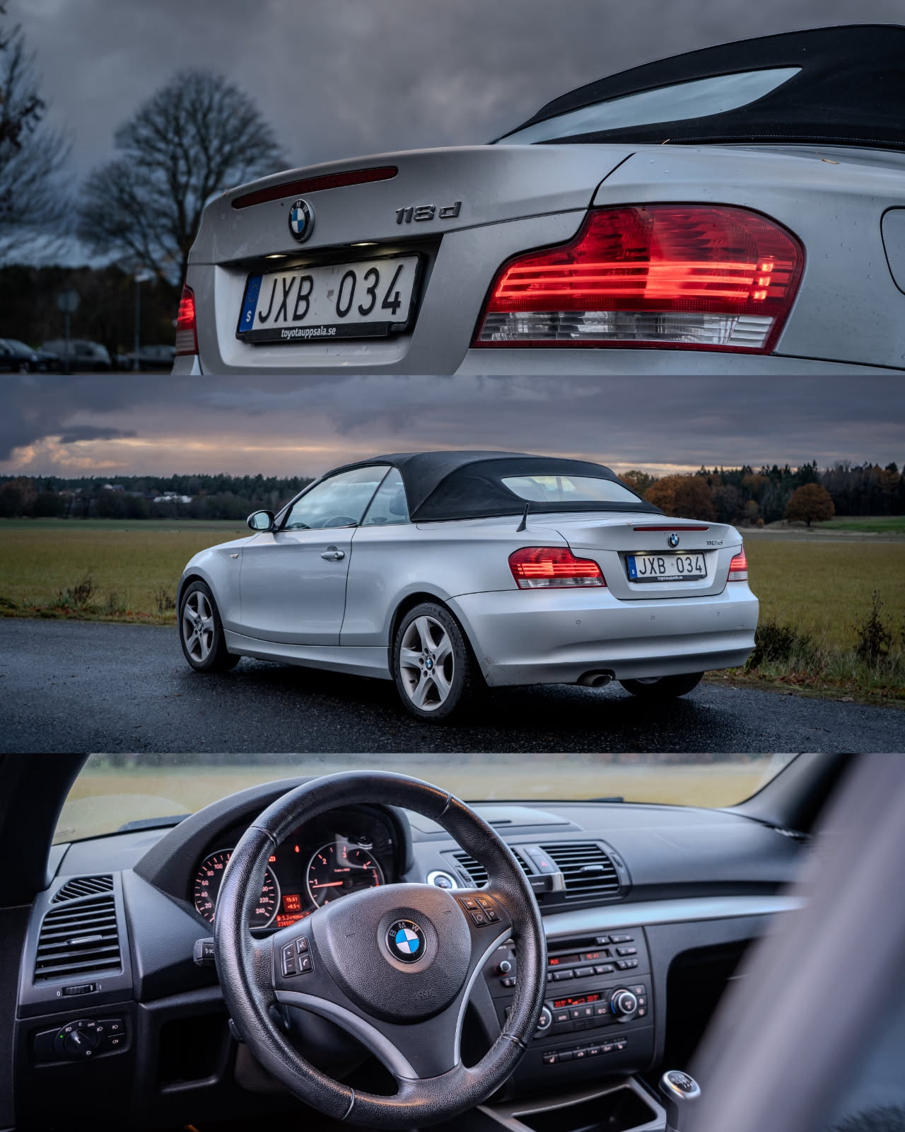 BMW 118 d Convertible Manuell 2010, bild 4/5