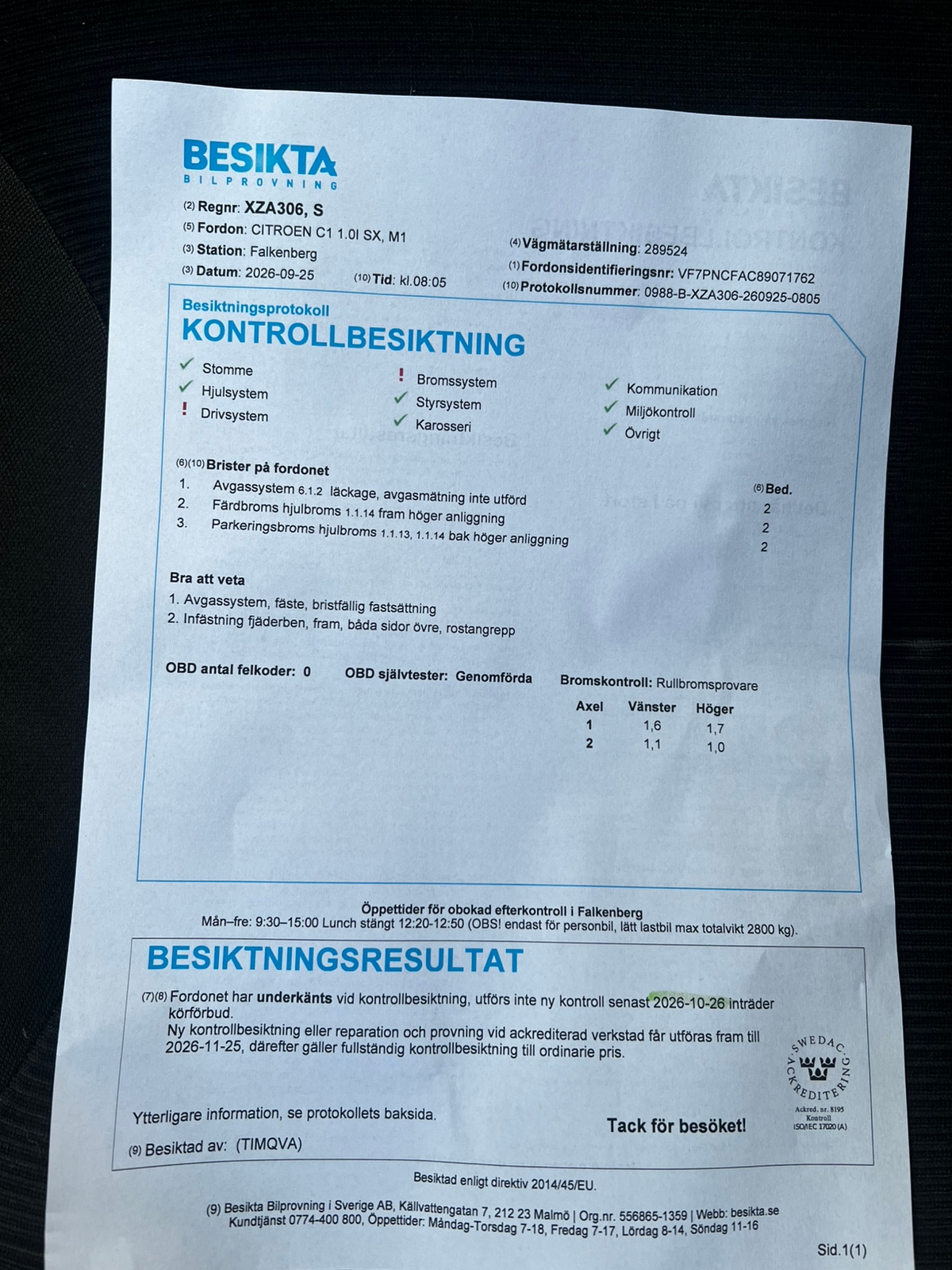Citroen C1 5-dörrar 1.0 Manuell 2006, kuva 3/3