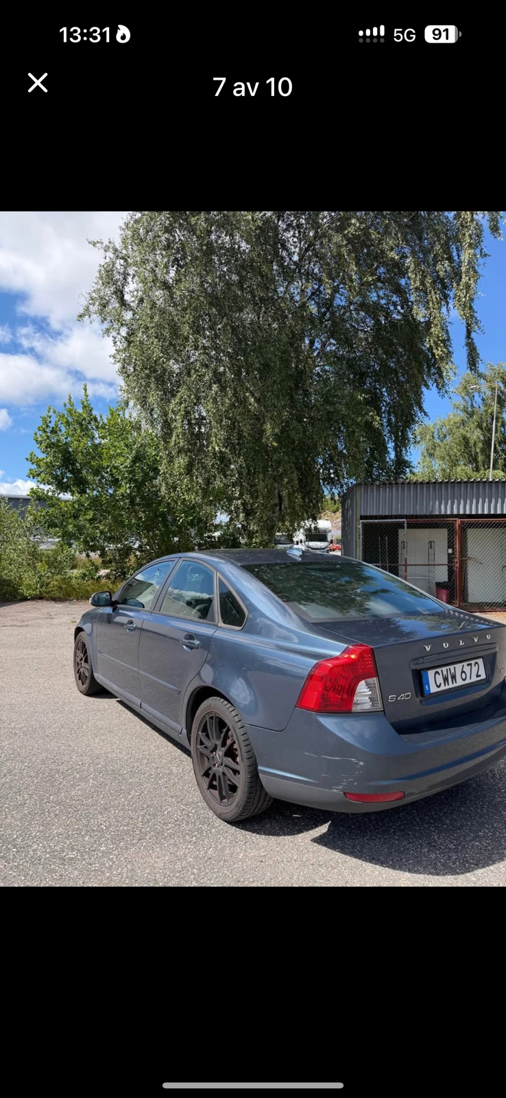 Volvo S40 1.8F Manuell 2009, kuva 7/10