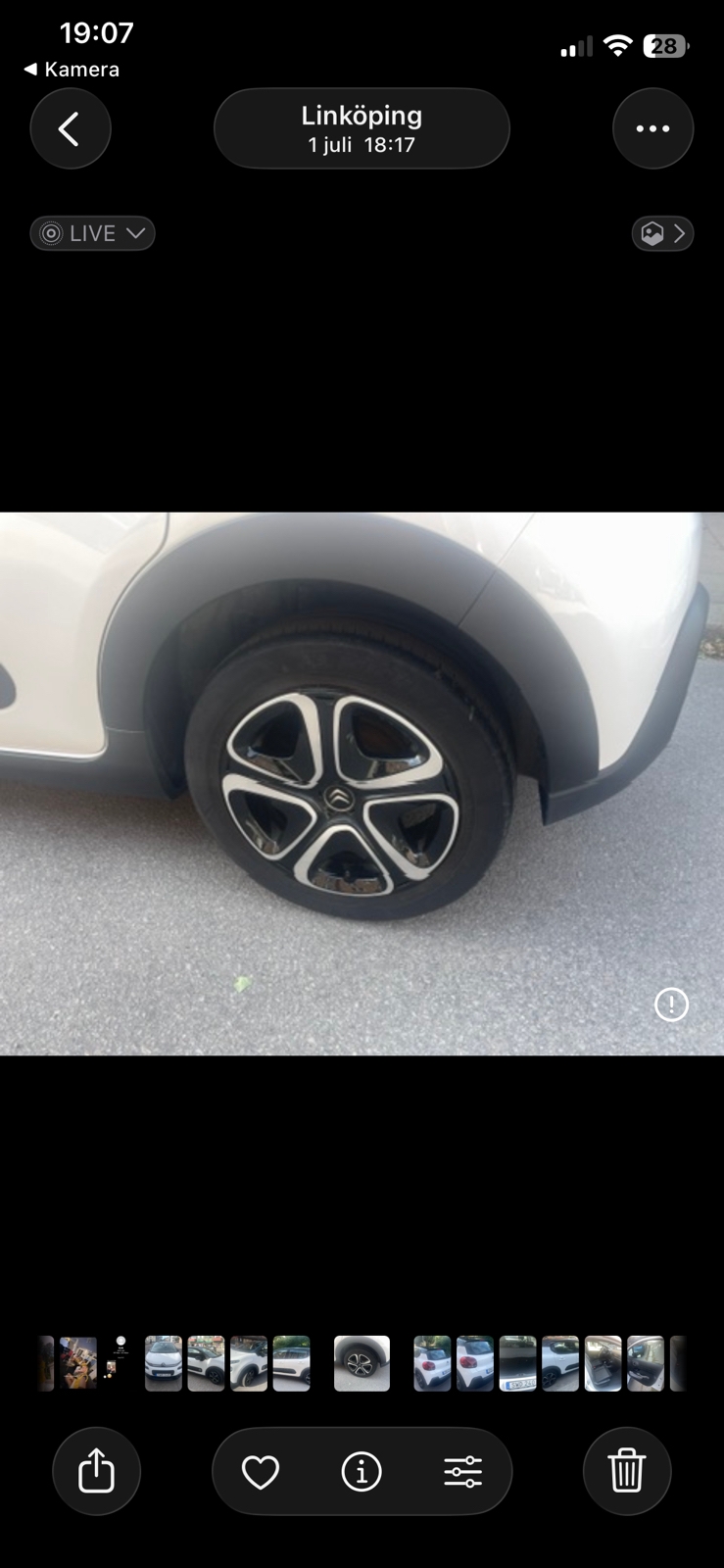 Citroen C3 1.2 PureTech 82 Manuell 2018, bild 6/7