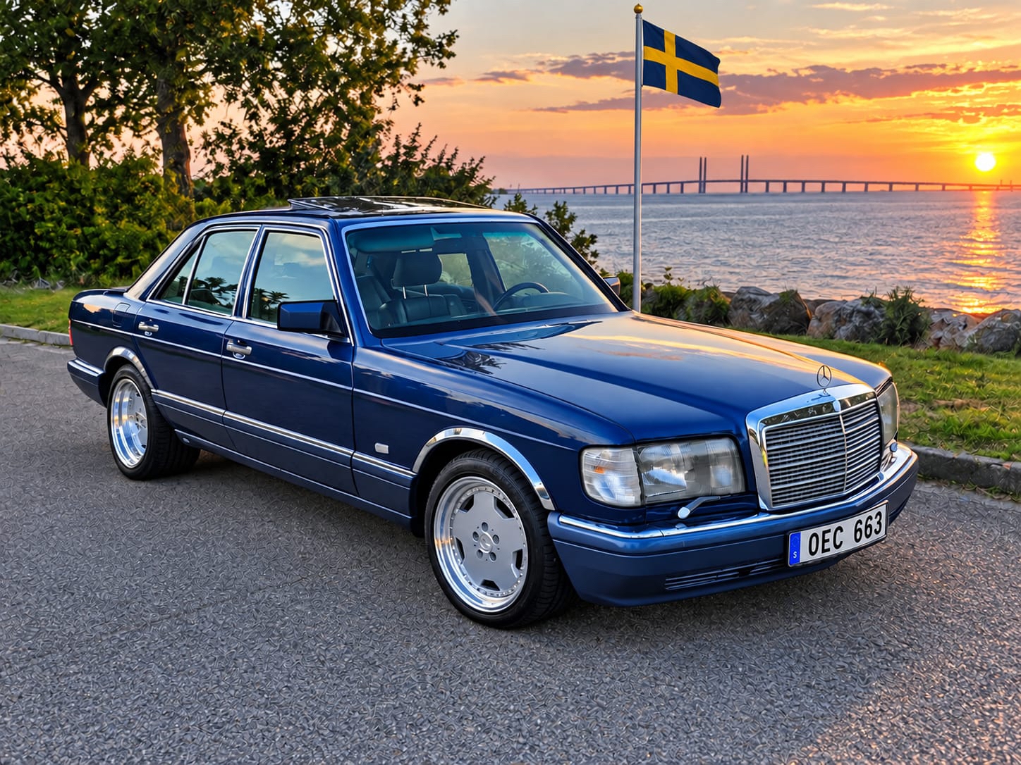 Mercedes-Benz 300 SE Automatisk 1990, kuva 2/8