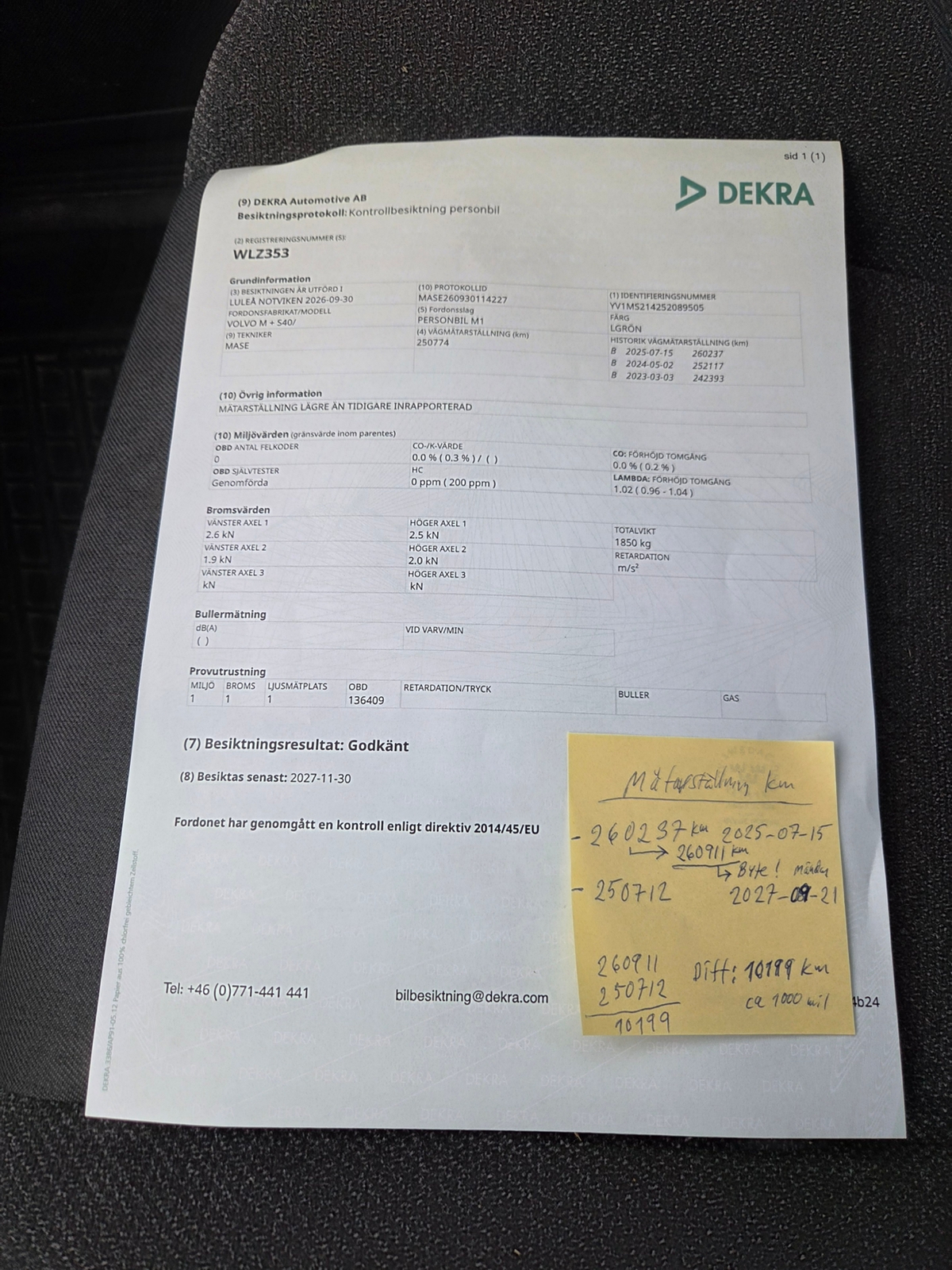 Volvo S40 1.8 Manuell 2005, photo 7/7