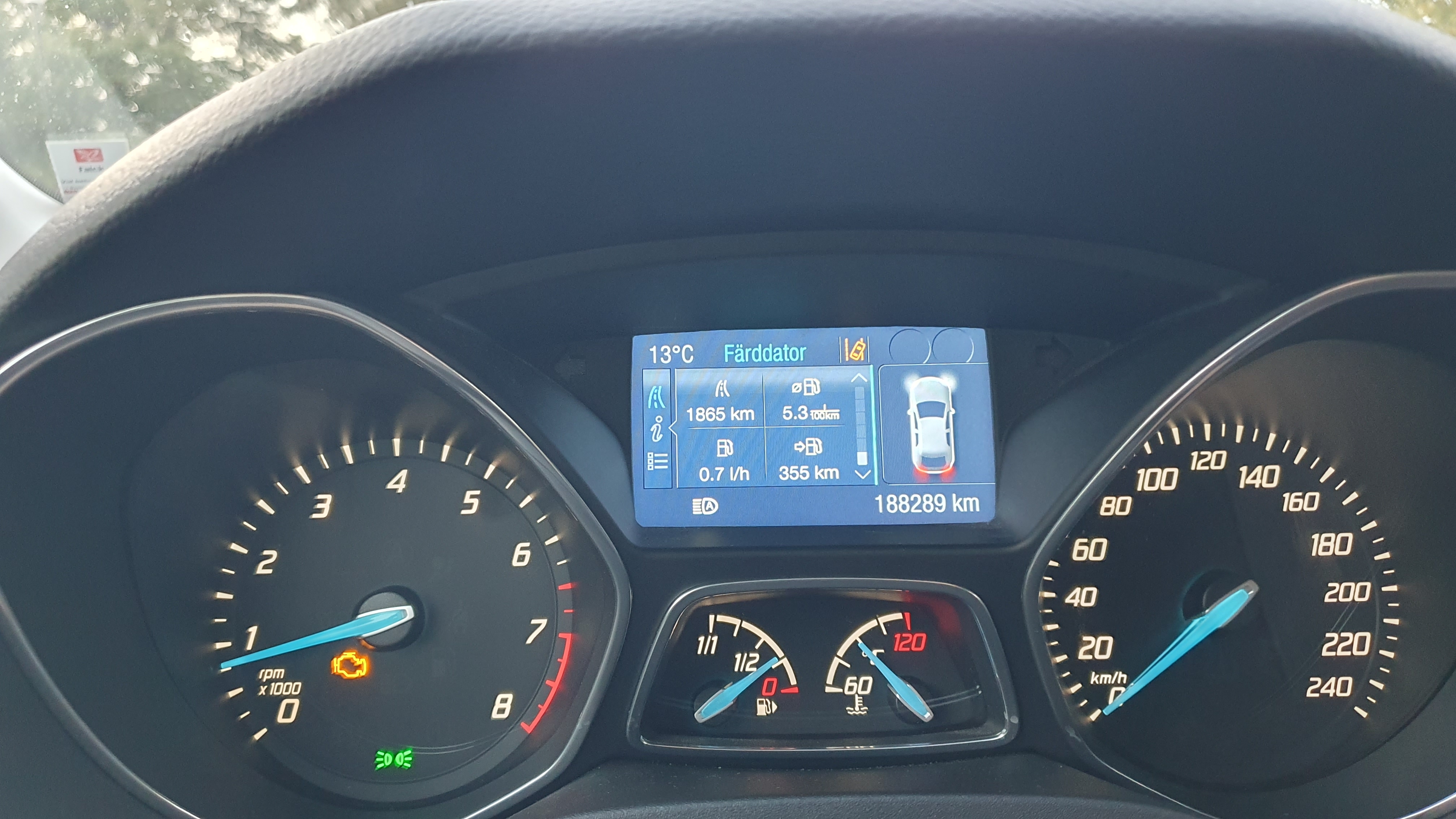 Ford Focus 1.0 EcoBoost Manuell 2014, kuva 5/10