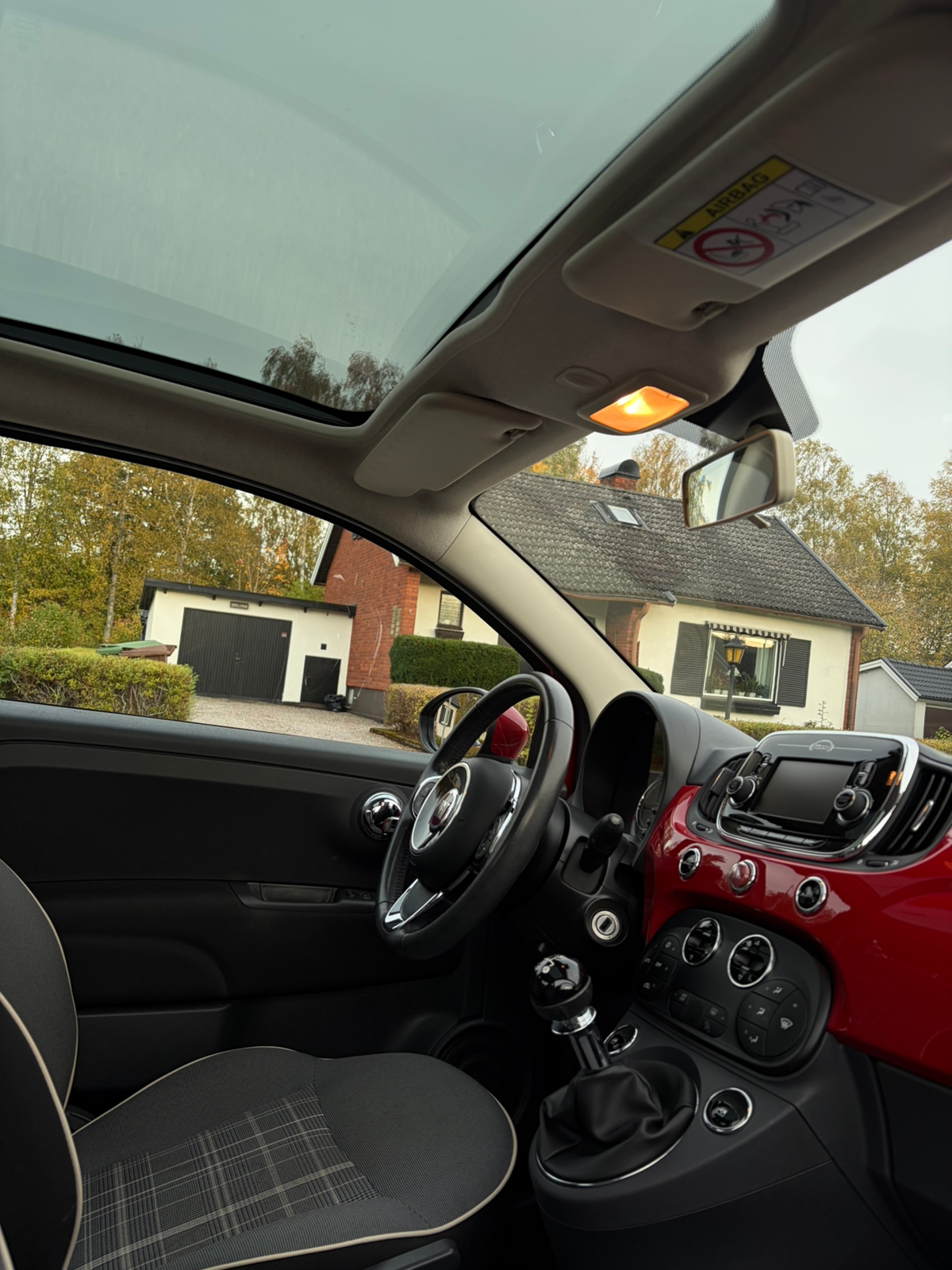 Fiat 500 1.2 8V Manuell 2017, bild 2/10