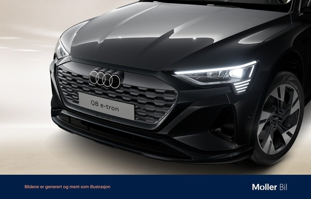 Audi Q8 e-tron e-tron 55 Q P-line, B&O 2024, kuva 5/10