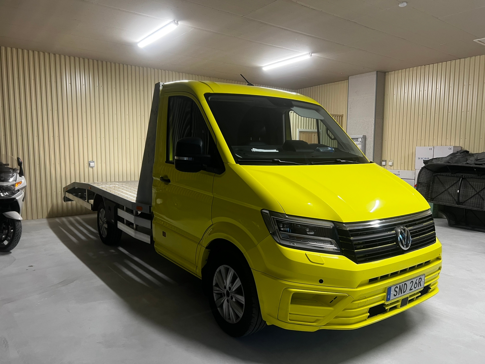 Volkswagen Crafter Biltransport 2020, bild 3/6