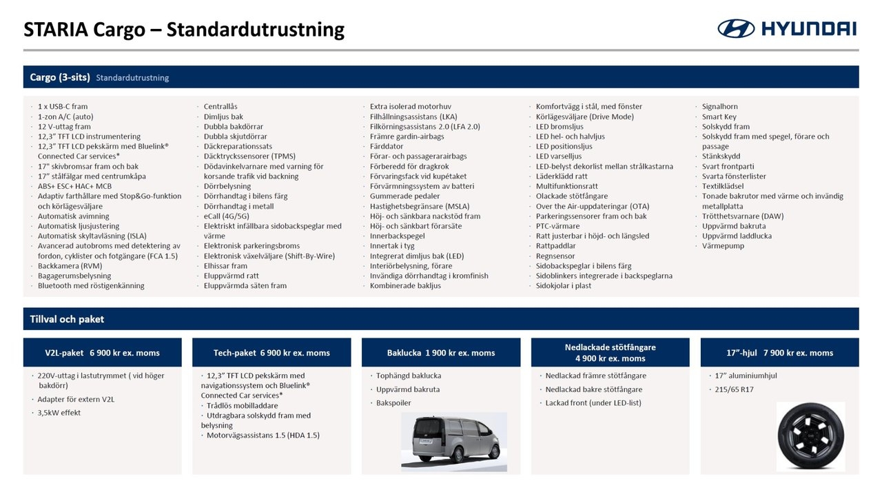 Hyundai Staria 84kWh Cargo MY27 V2L 2027, photo 3/10