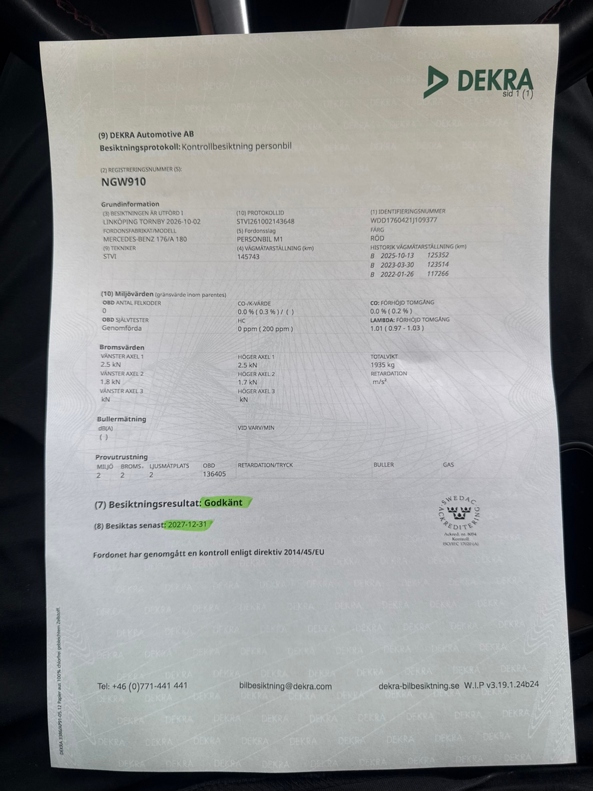 Mercedes-Benz A 180 Manuell 2013, kuva 6/6