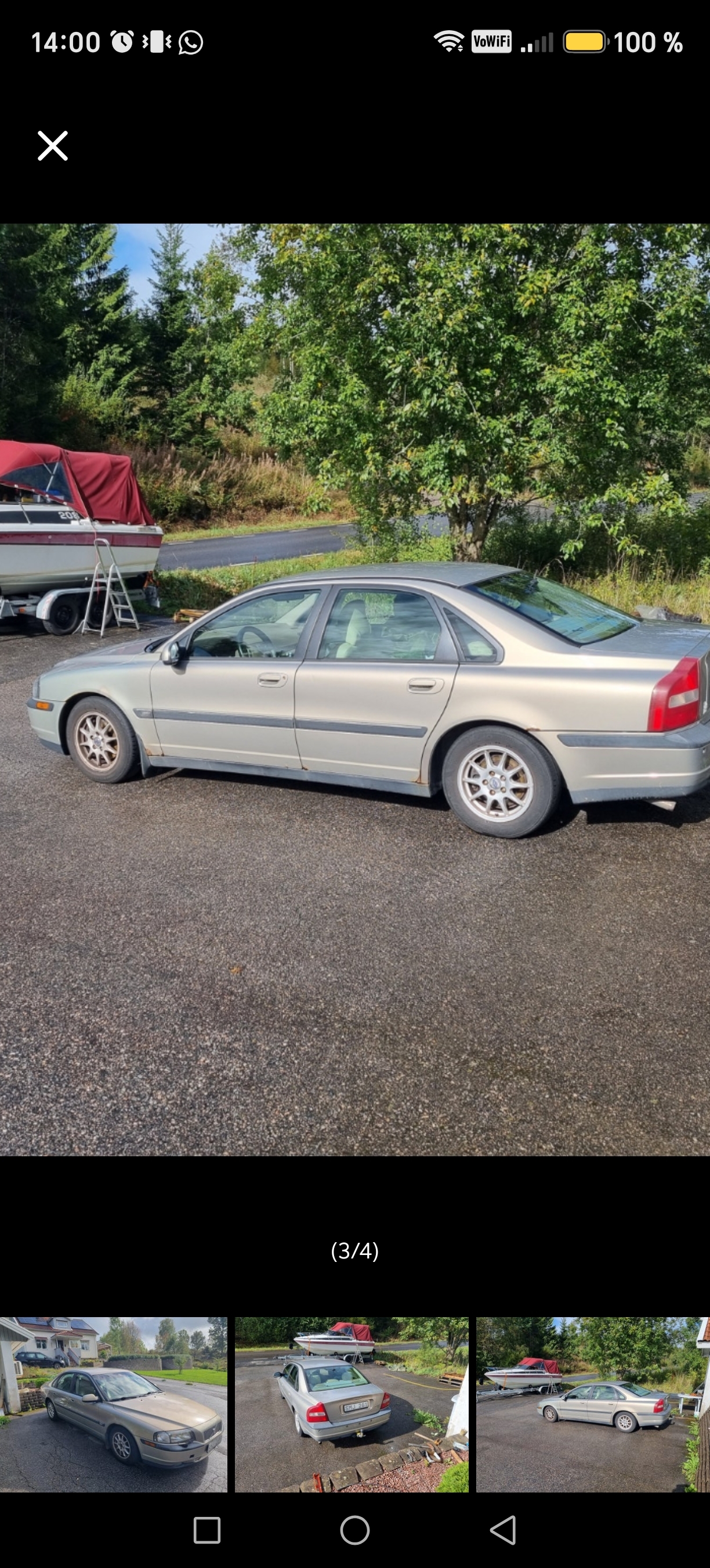 Volvo S80 V 2.4T 2001, bild 2/10