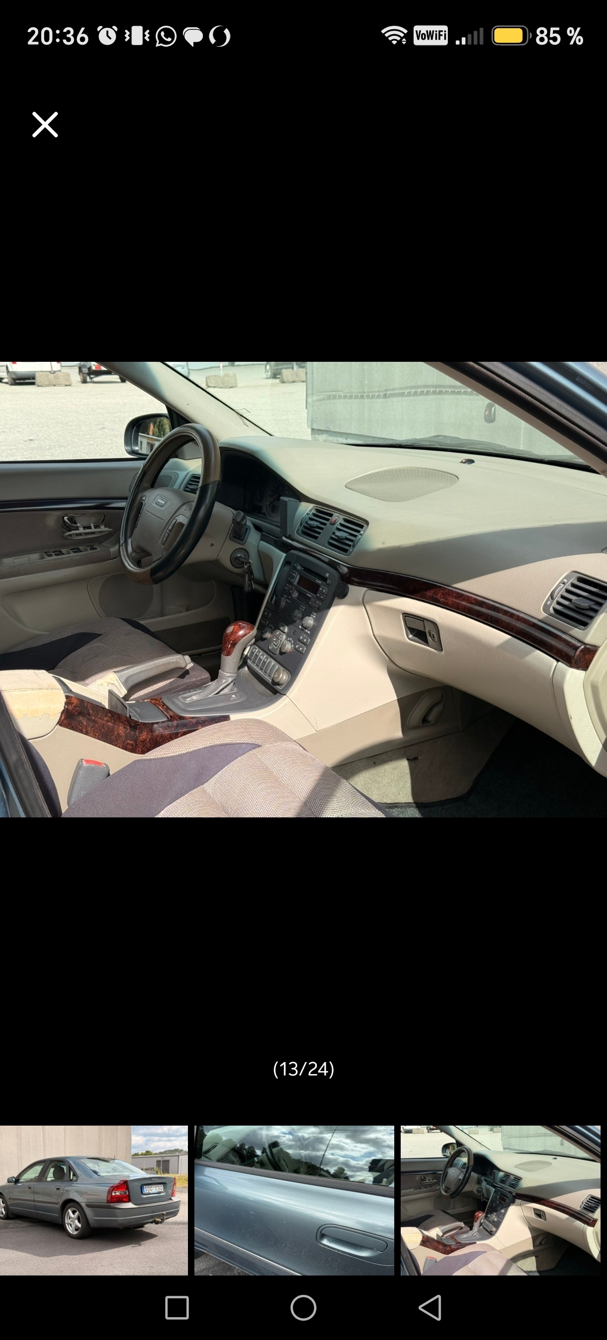 Volvo S80 V 2.4T 2001, bild 3/10