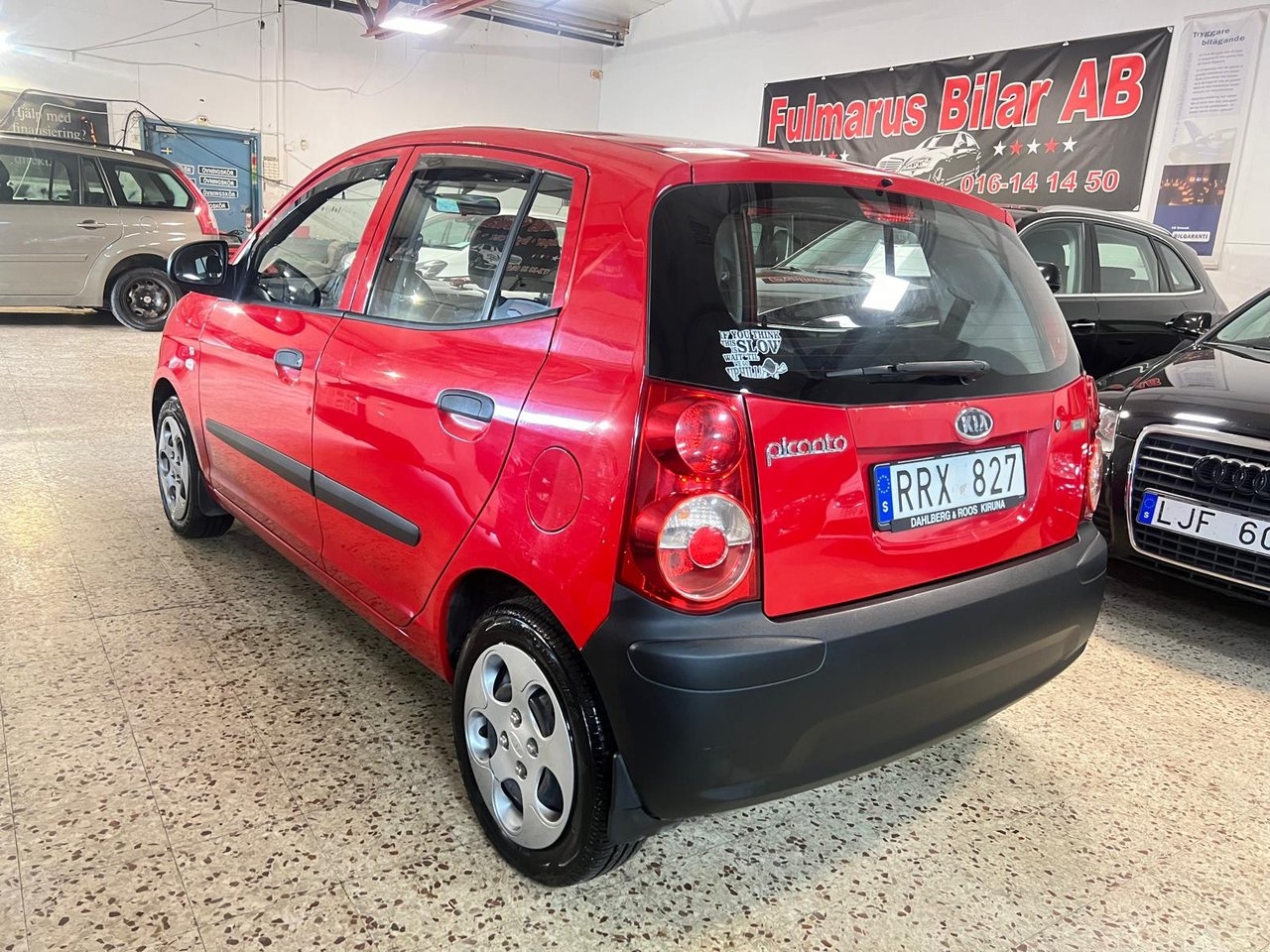 Kia Picanto 1.1 ECO Ny Servad Låg mil 2009, bild 5/10