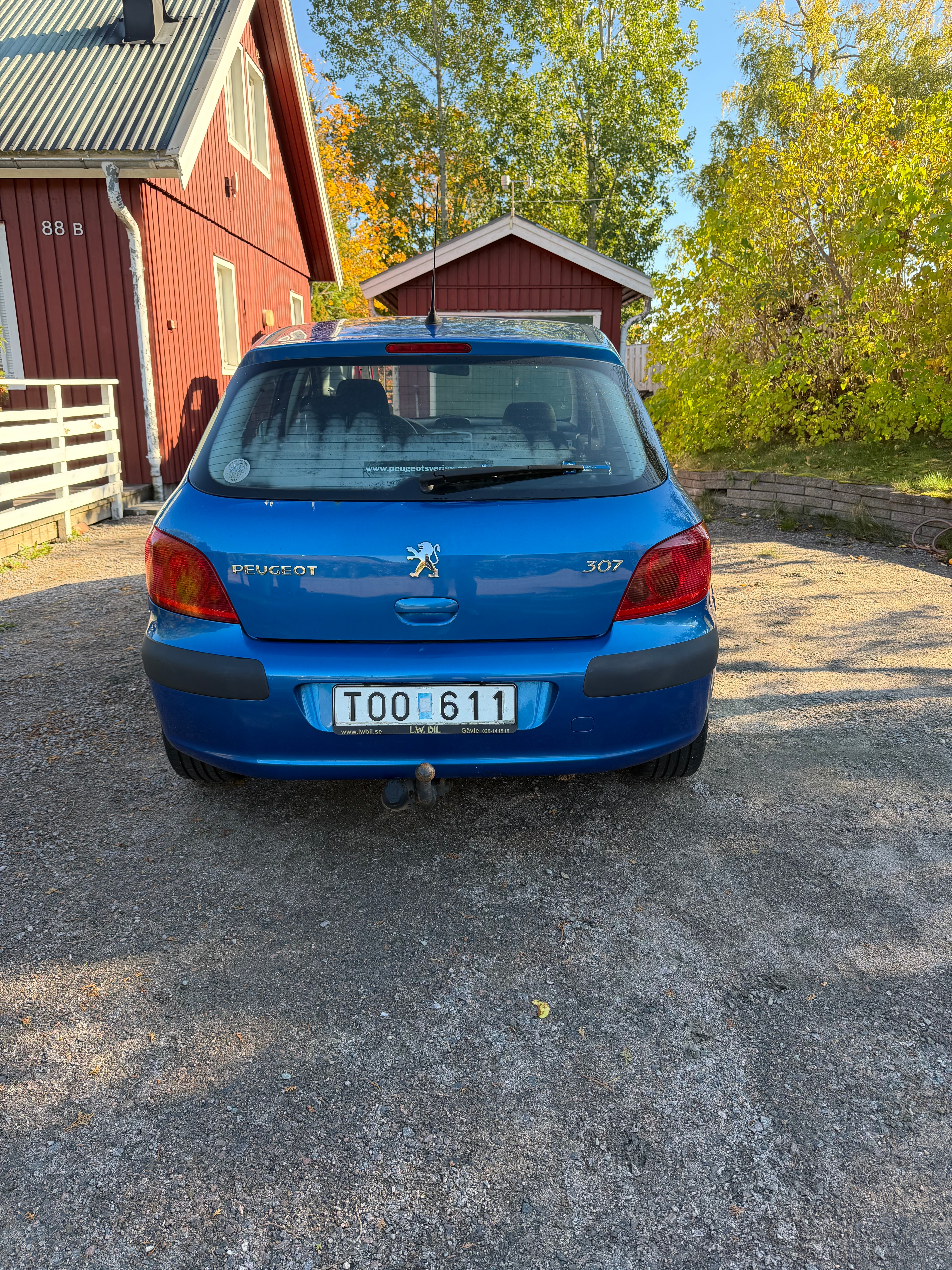 Peugeot 307 5-dörrar 2.0 Manuell 2003, bild 6/7