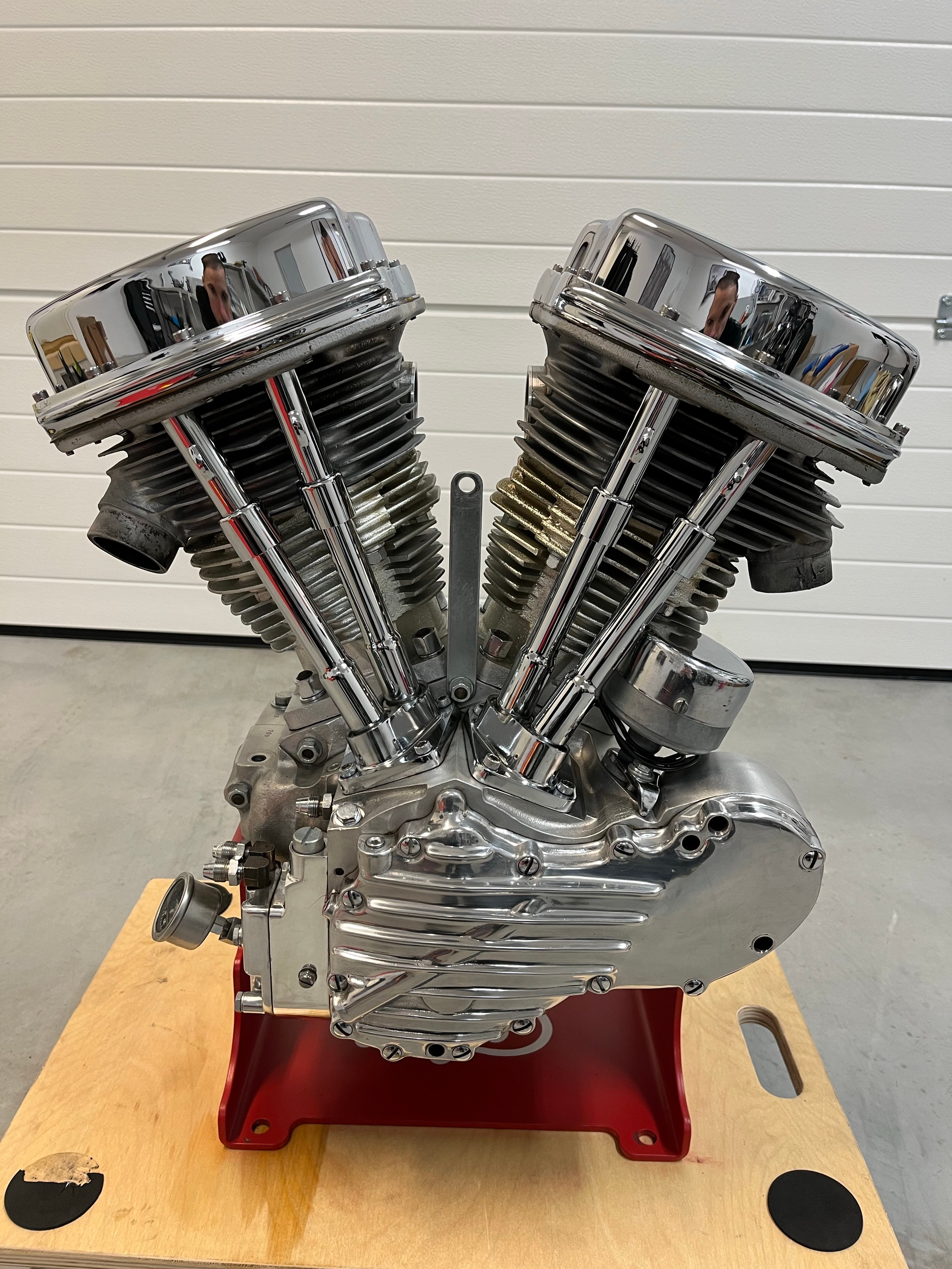 Harley-Davidson Panhead motor