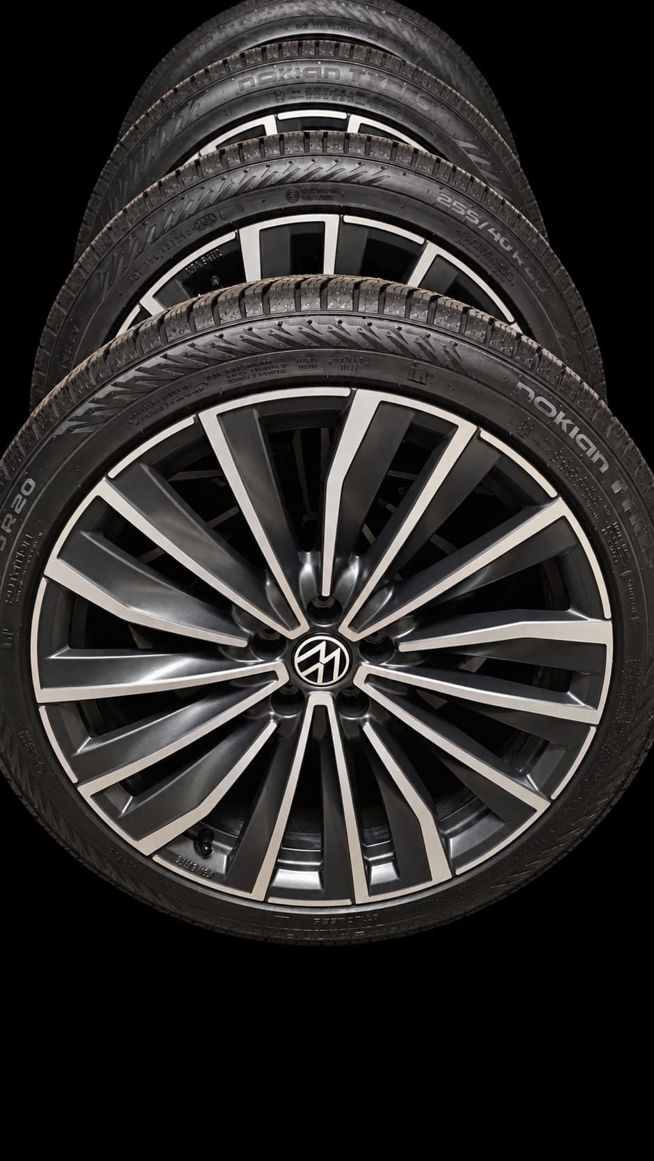 Volkswagen Id.7 "Seoul 20"  med nästan nya Nokian friktionsdäck 8mm