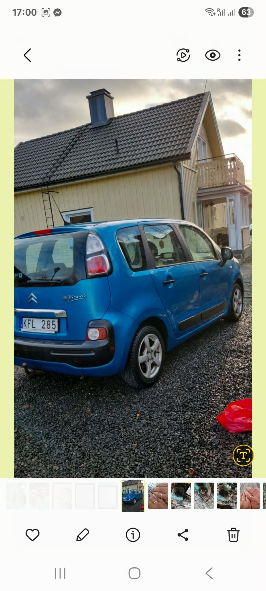 Citroen C3 Picasso 1.6 HDiF Manuell 2009, bild 4/9