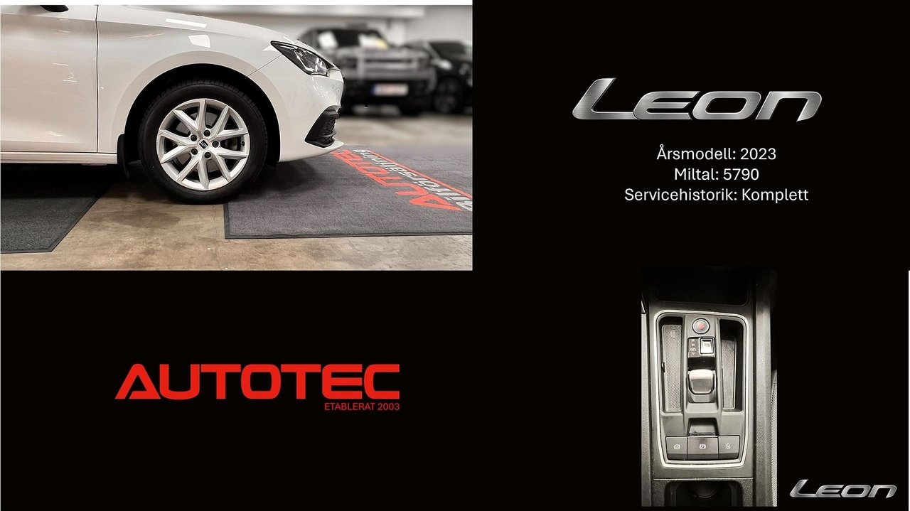 Seat Leon ST 1.5TGI 130 Style Automat 2023, bild 2/10