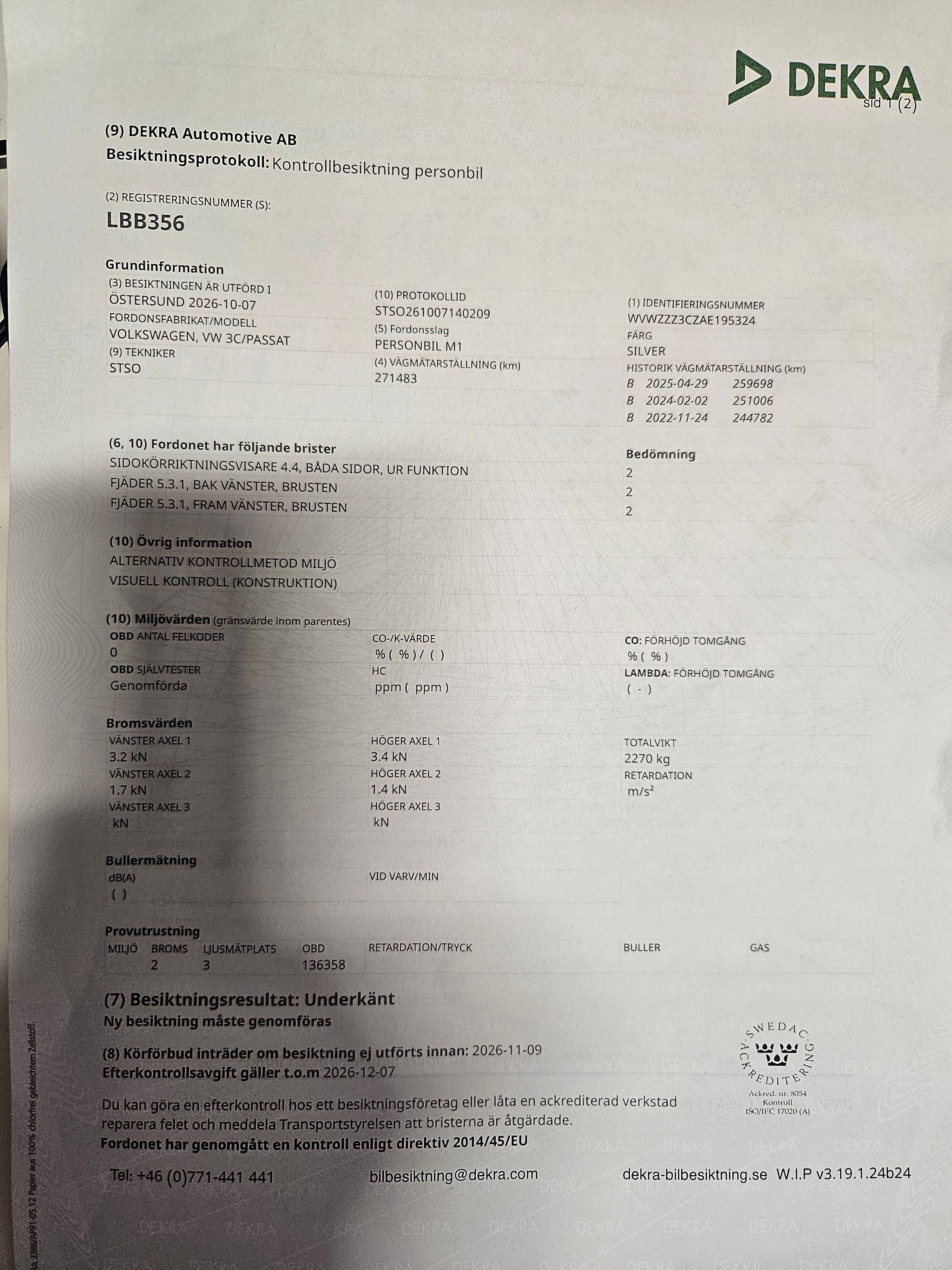 Volkswagen Passat 2.0 TDI DPF 2010, photo 7/7