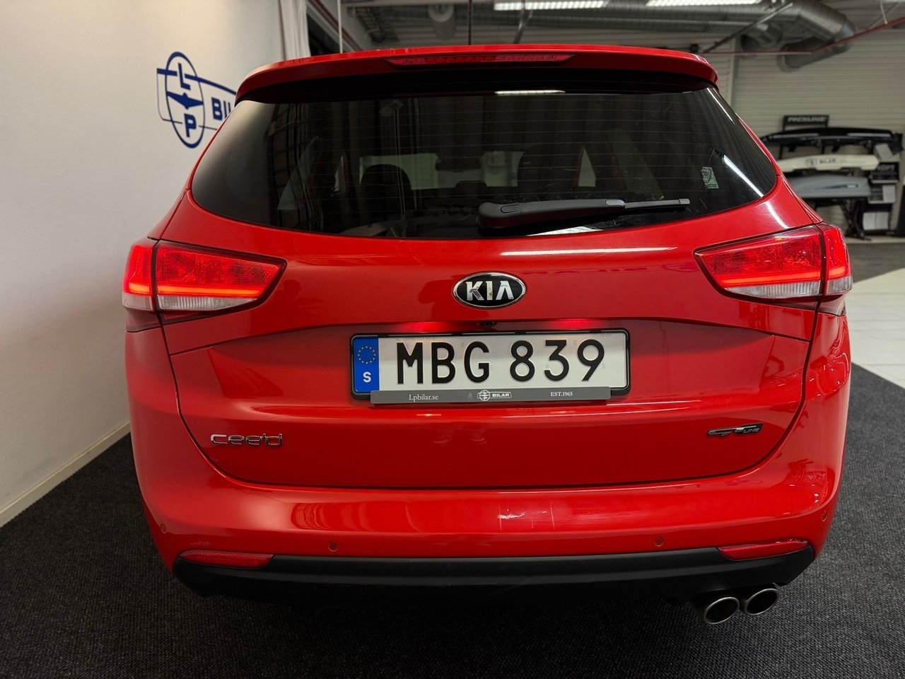 Kia Ceed SW 1.6 CRDi DCT GT-Line 2016, bild 4/10