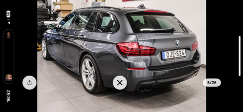 BMW 530 d xDrive Touring Steptronic 2017, bild 3/10