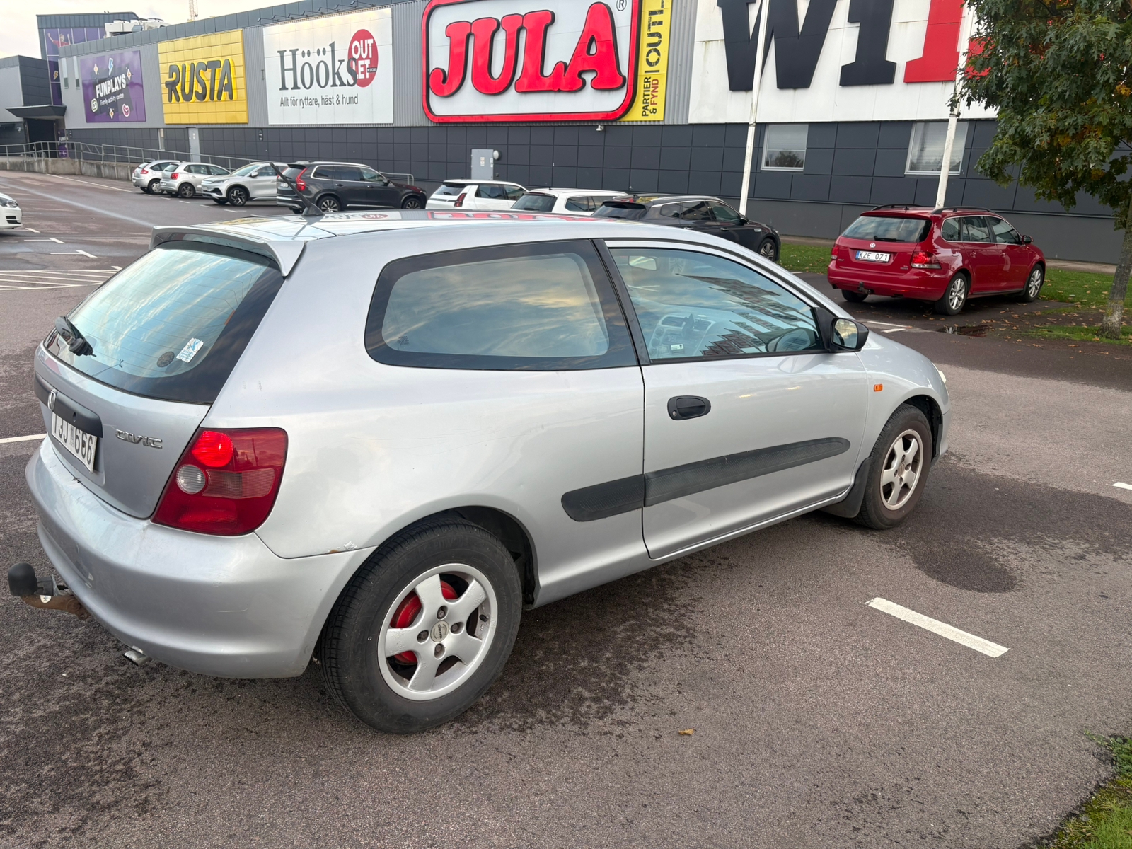 Honda Civic 3-dörrar 1.4 Manuell 2002, bild 2/5