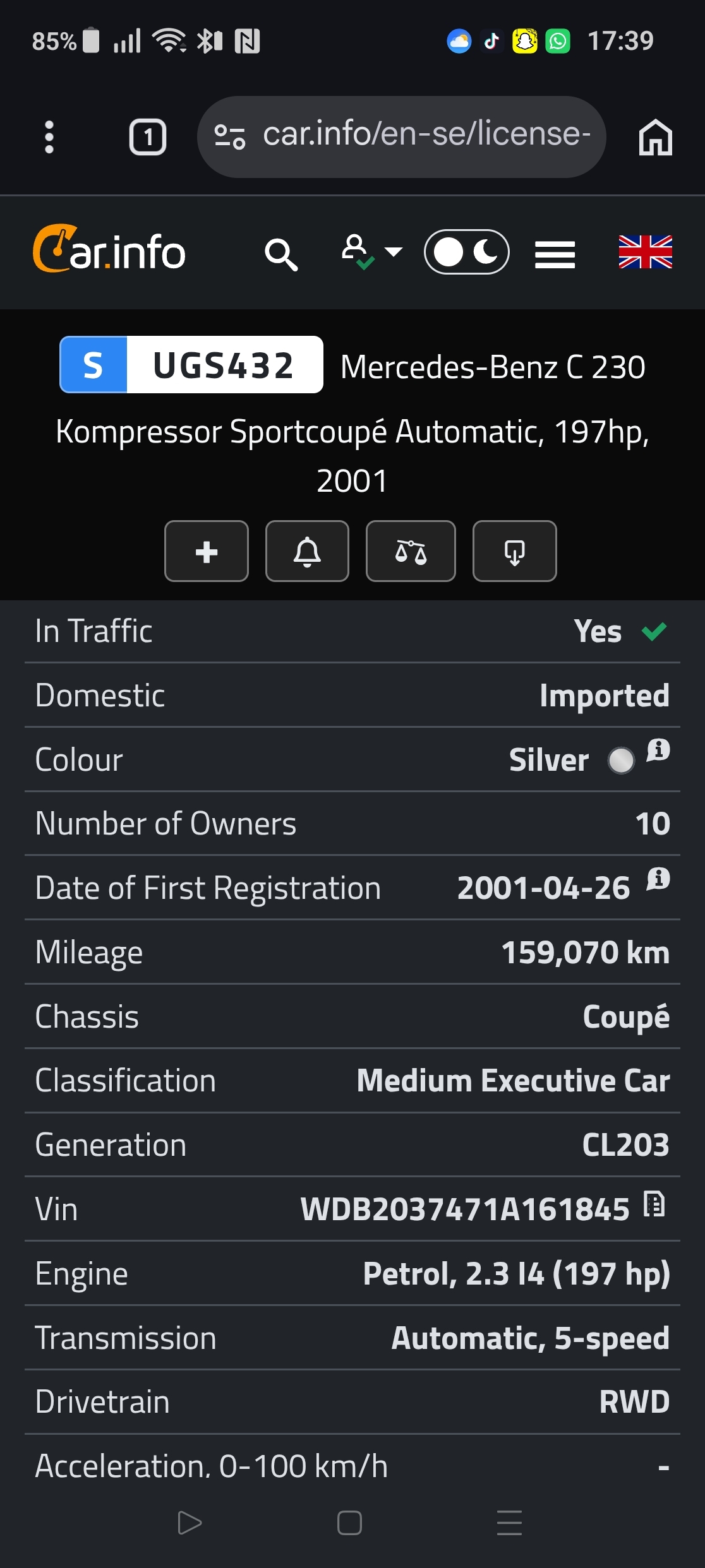 Mercedes-Benz C 2001, bild 7/7