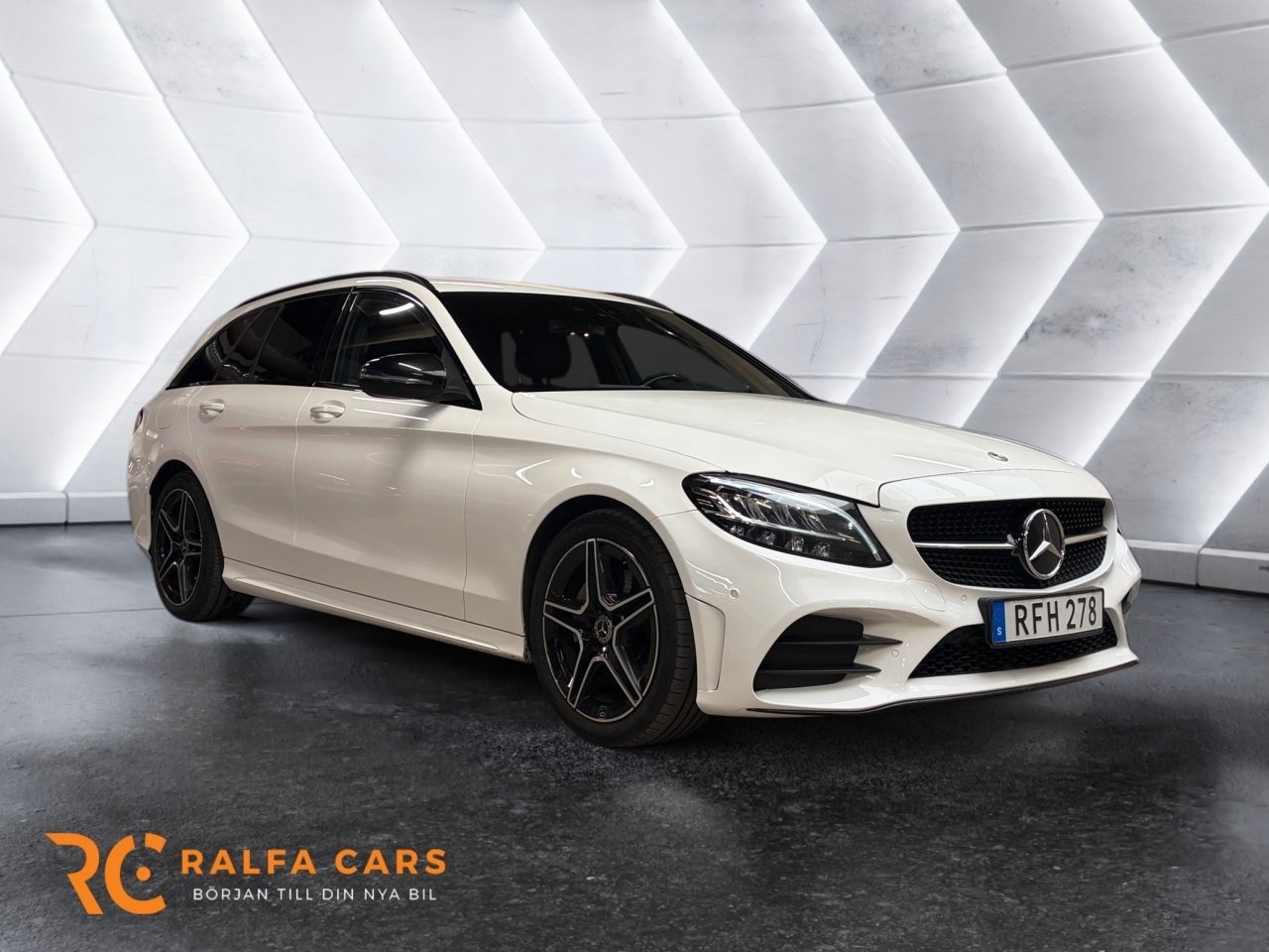 Mercedes-Benz C 200 d AMG Night Edition 2021, bild 4/10