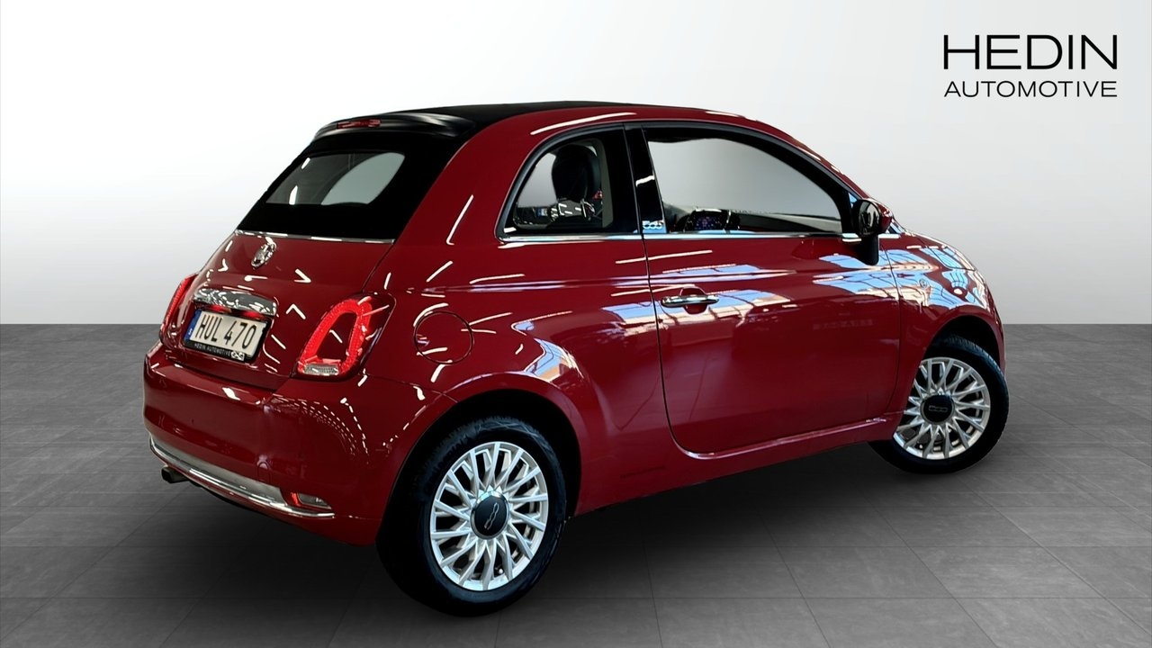 Fiat 500C 1.2 8V 69HP Lounge 2016, bild 2/10