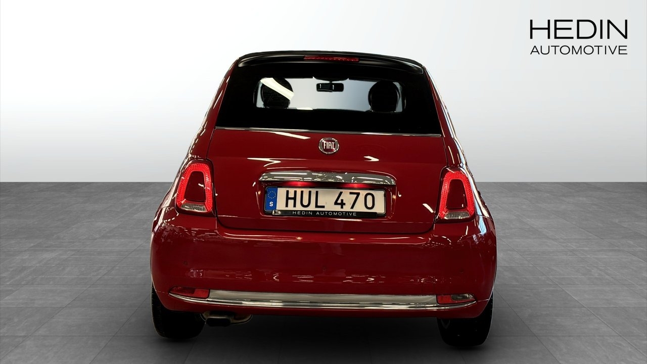 Fiat 500C 1.2 8V 69HP Lounge 2016, bild 7/10