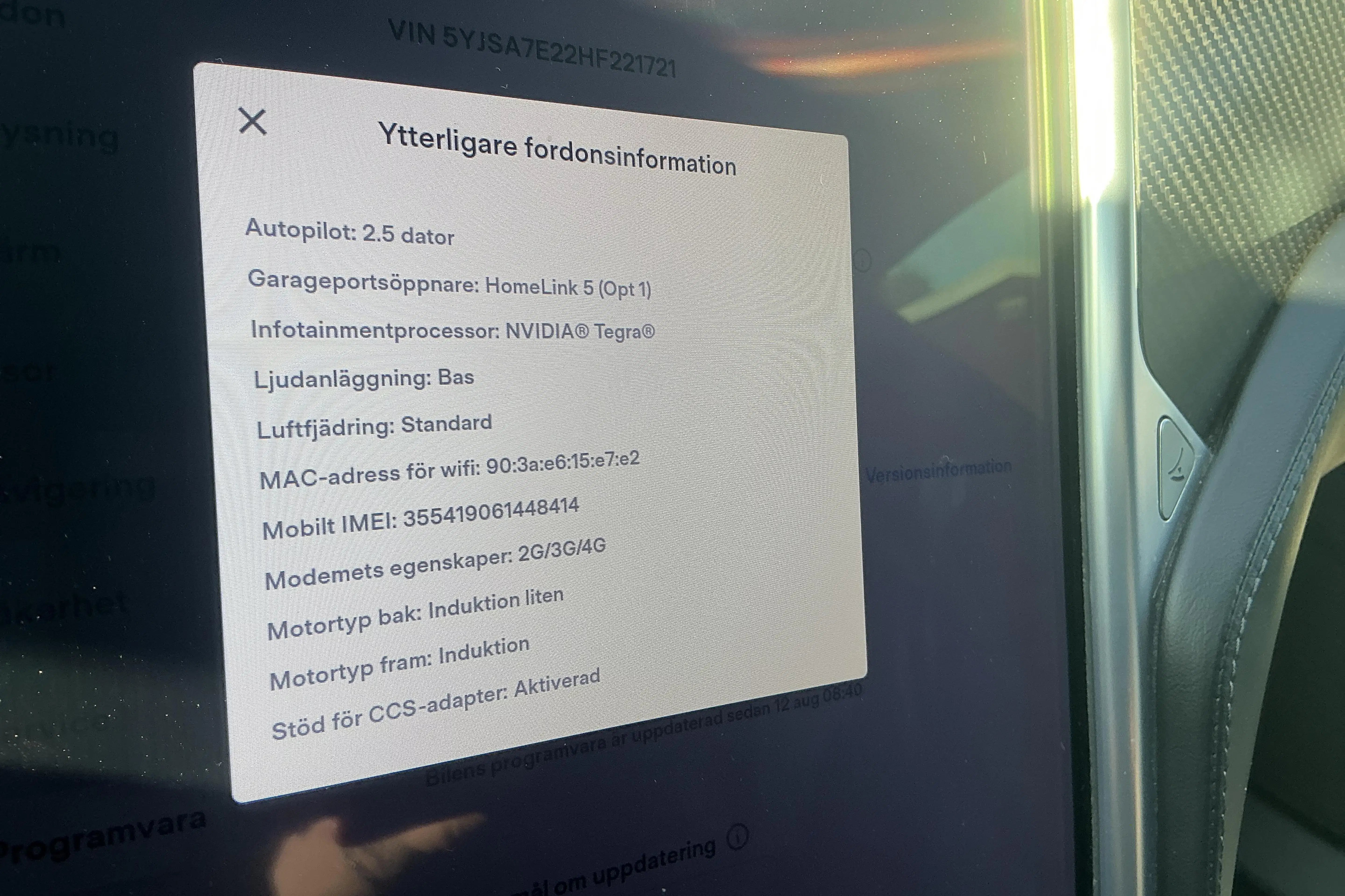 Tesla Model S 100D 2017, bild 7/10
