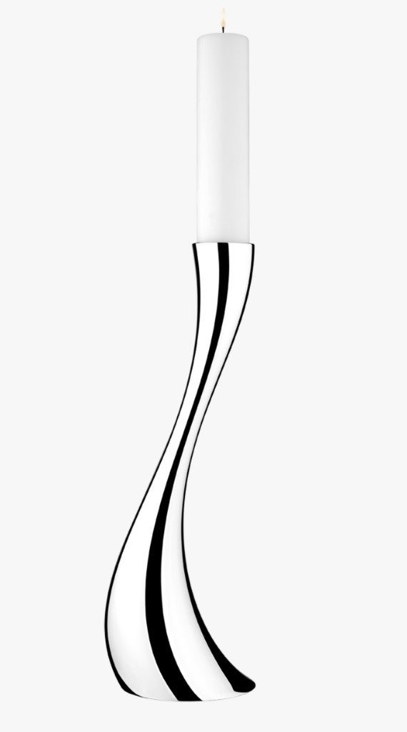 Georg Jensen golvljusstake Cobra medium