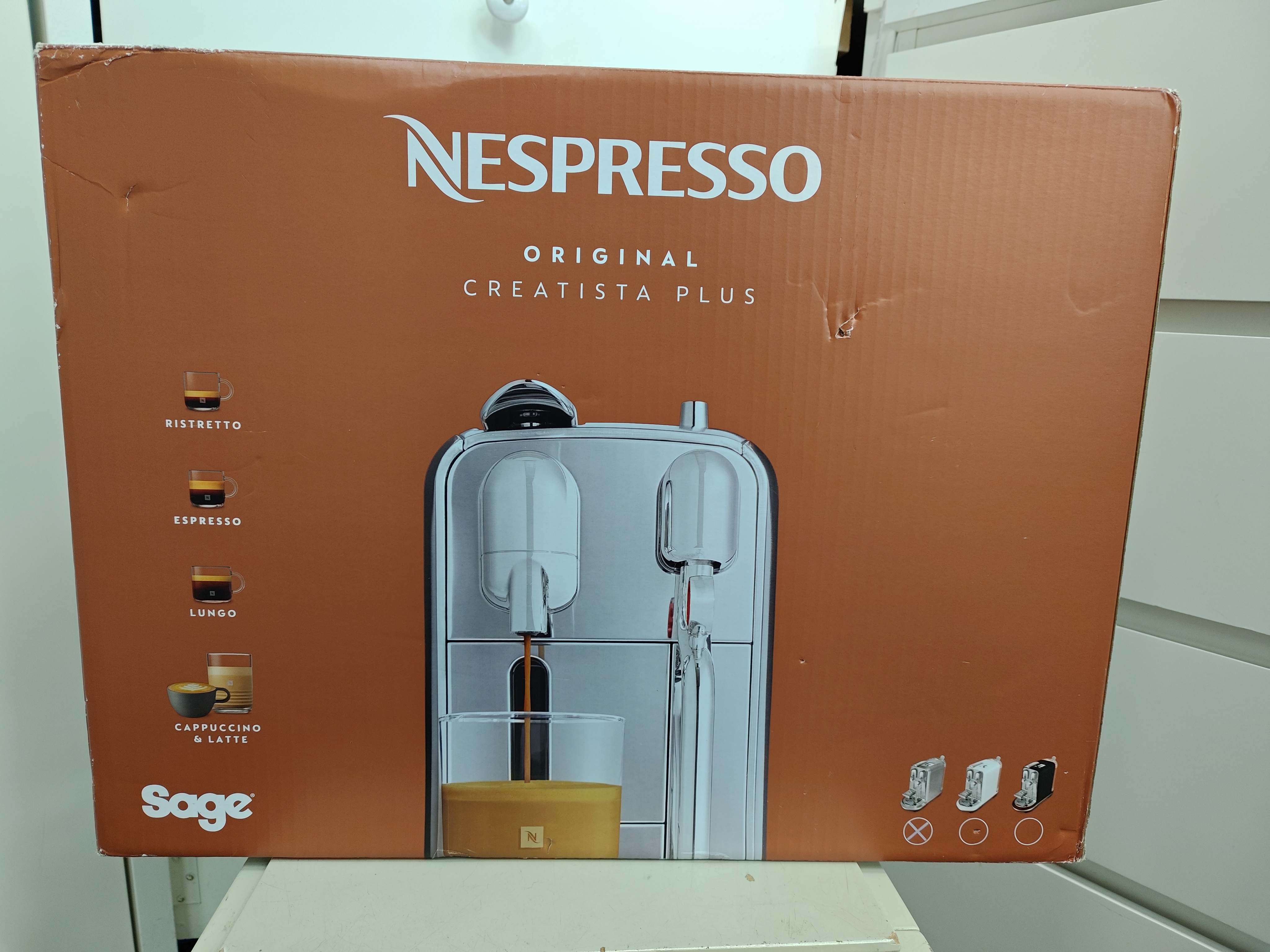 Sage Nespresso Creatista Plus espressomaskin
