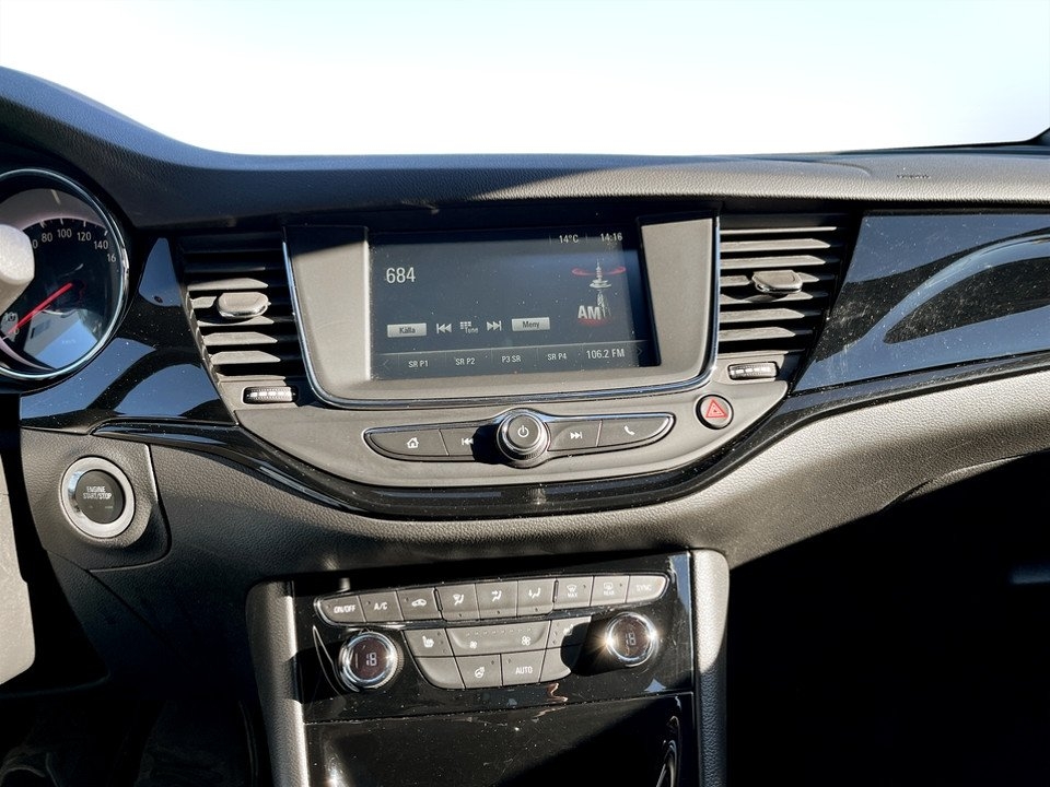 Opel Astra 1.4 Turbo Dynamic Edition 2017, photo 9/10