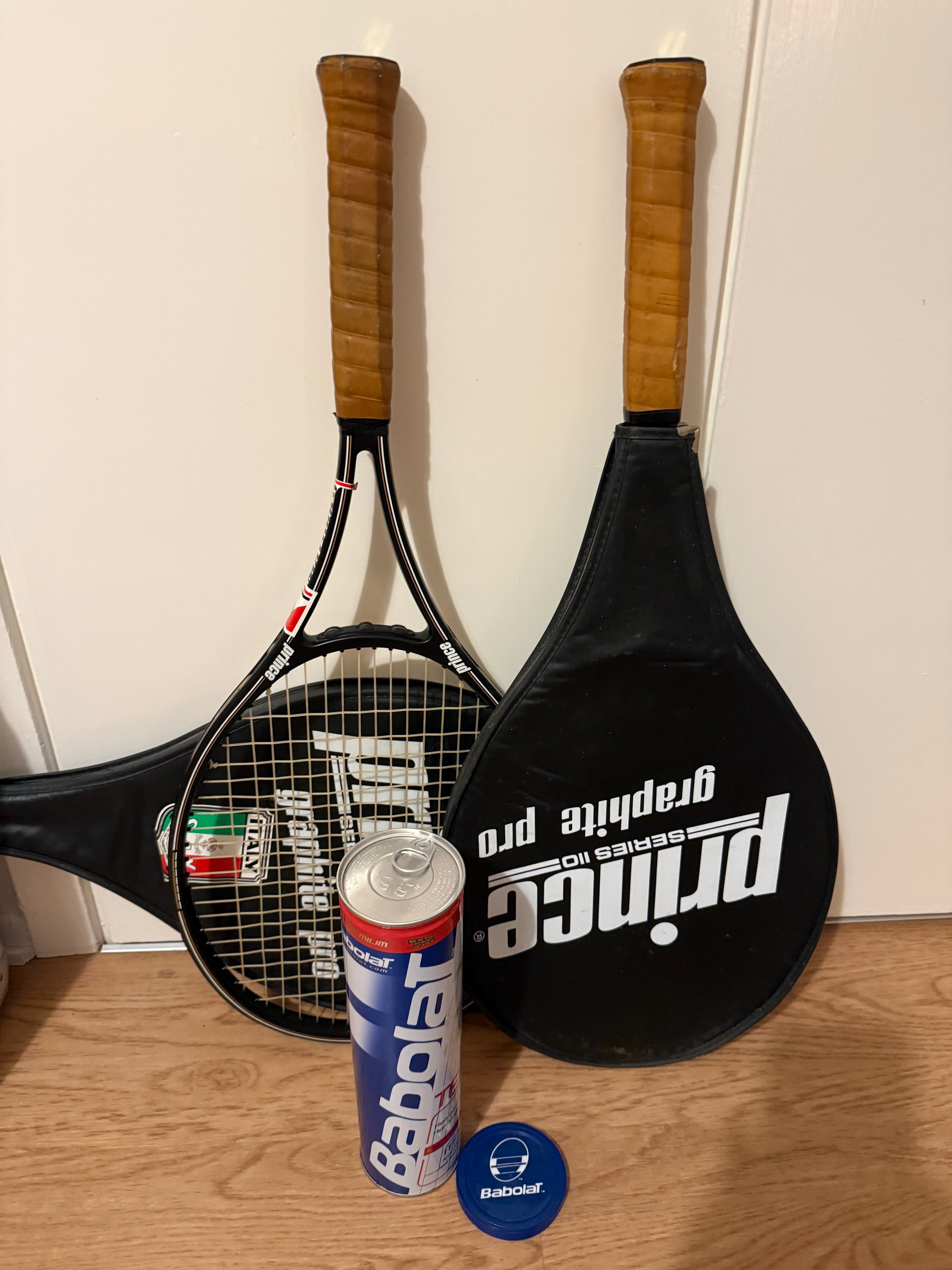 Prince Graphite Pro tennisracket med fodral