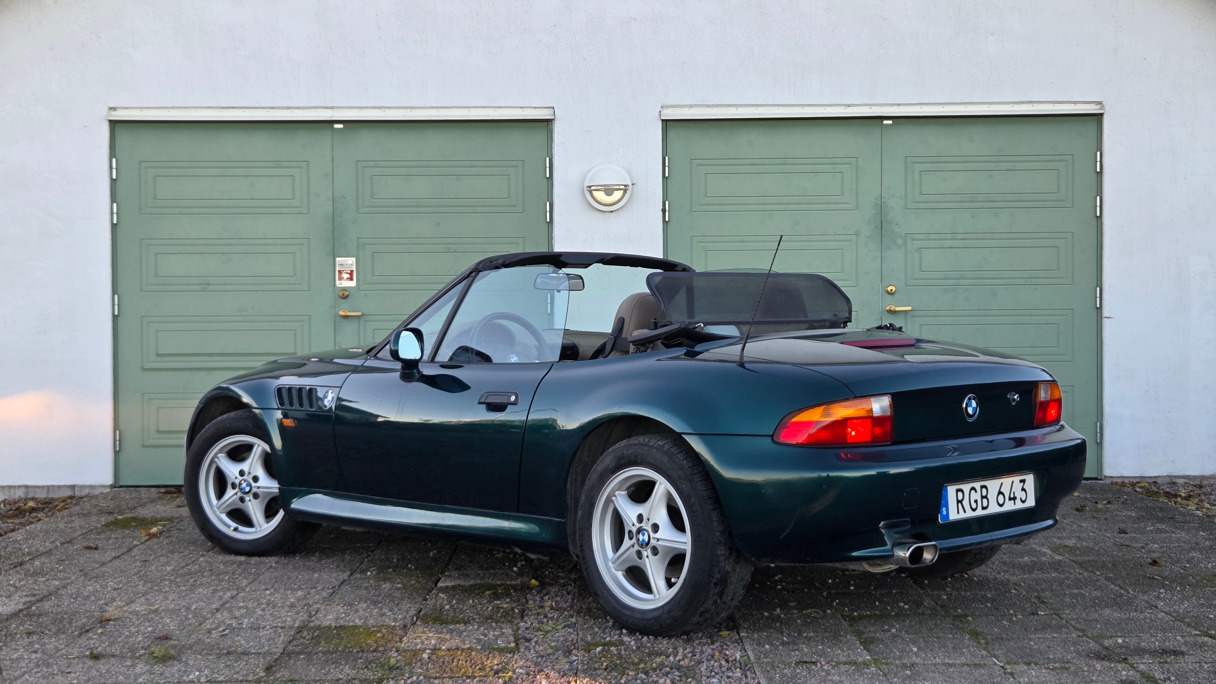 BMW Z3 1.9 Roadster Manuell 1996, bild 2/8