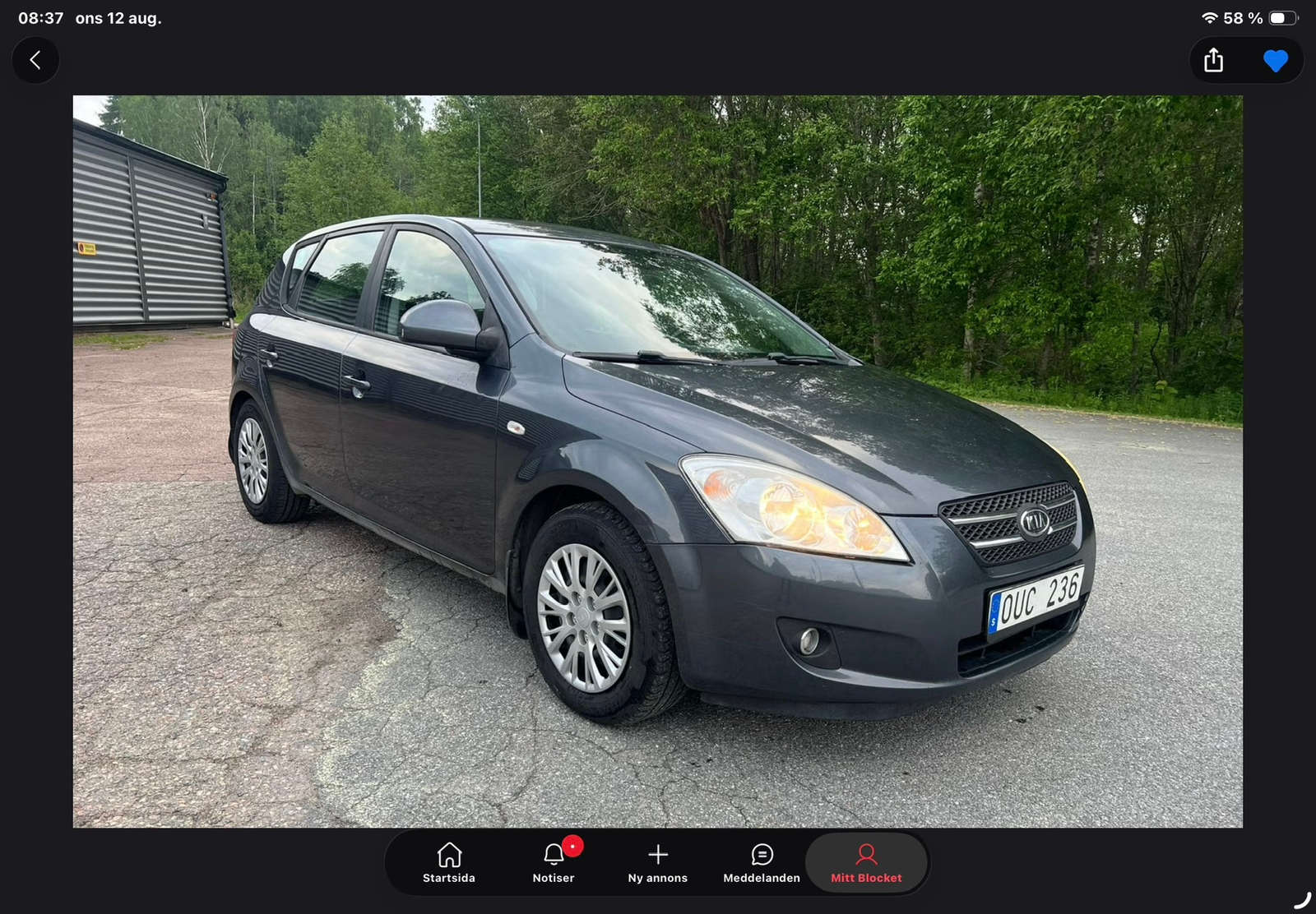 Kia Ceed 1.6 CRDi 90 2009, bild 3/5