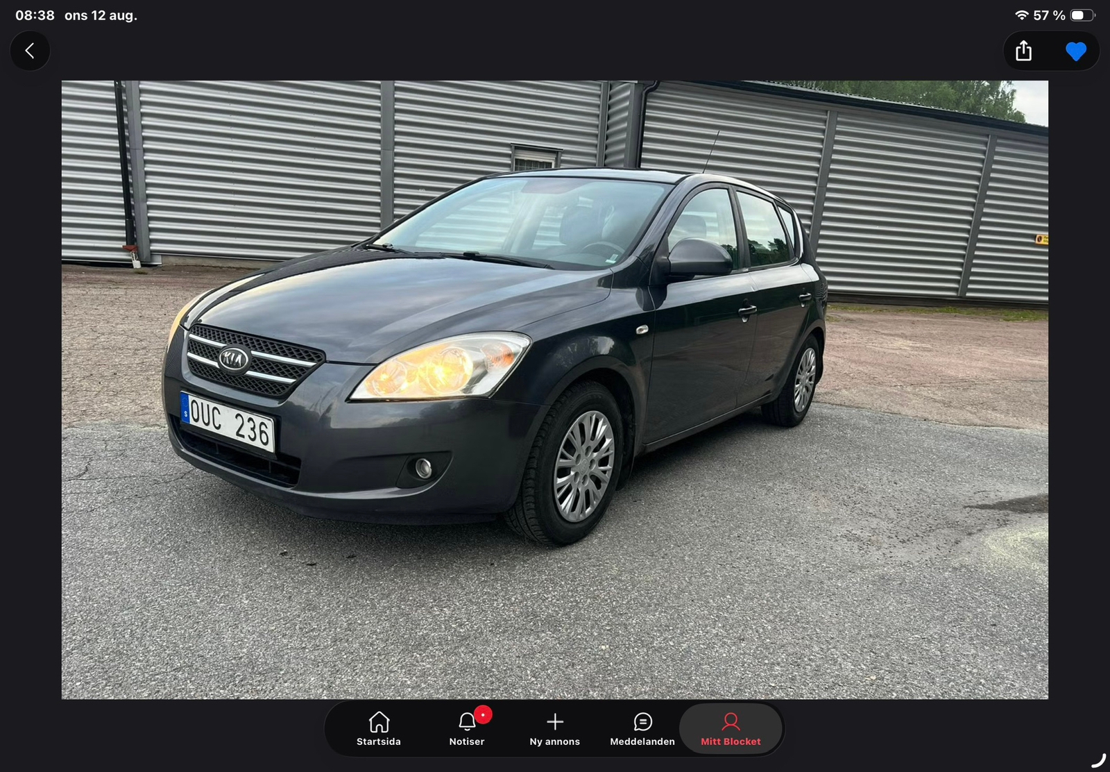 Kia Ceed 1.6 CRDi 90 2009, bild 5/5